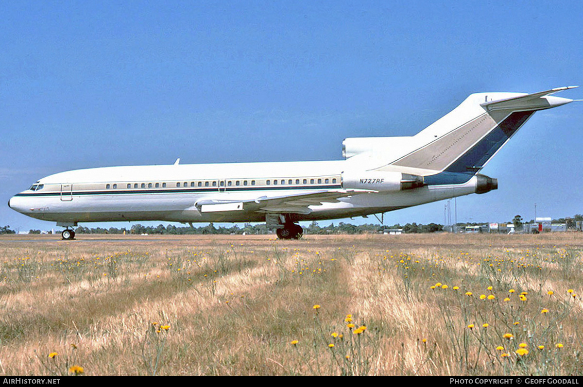 Aircraft Photo of N727RF | Boeing 727-21 | AirHistory.net #131539