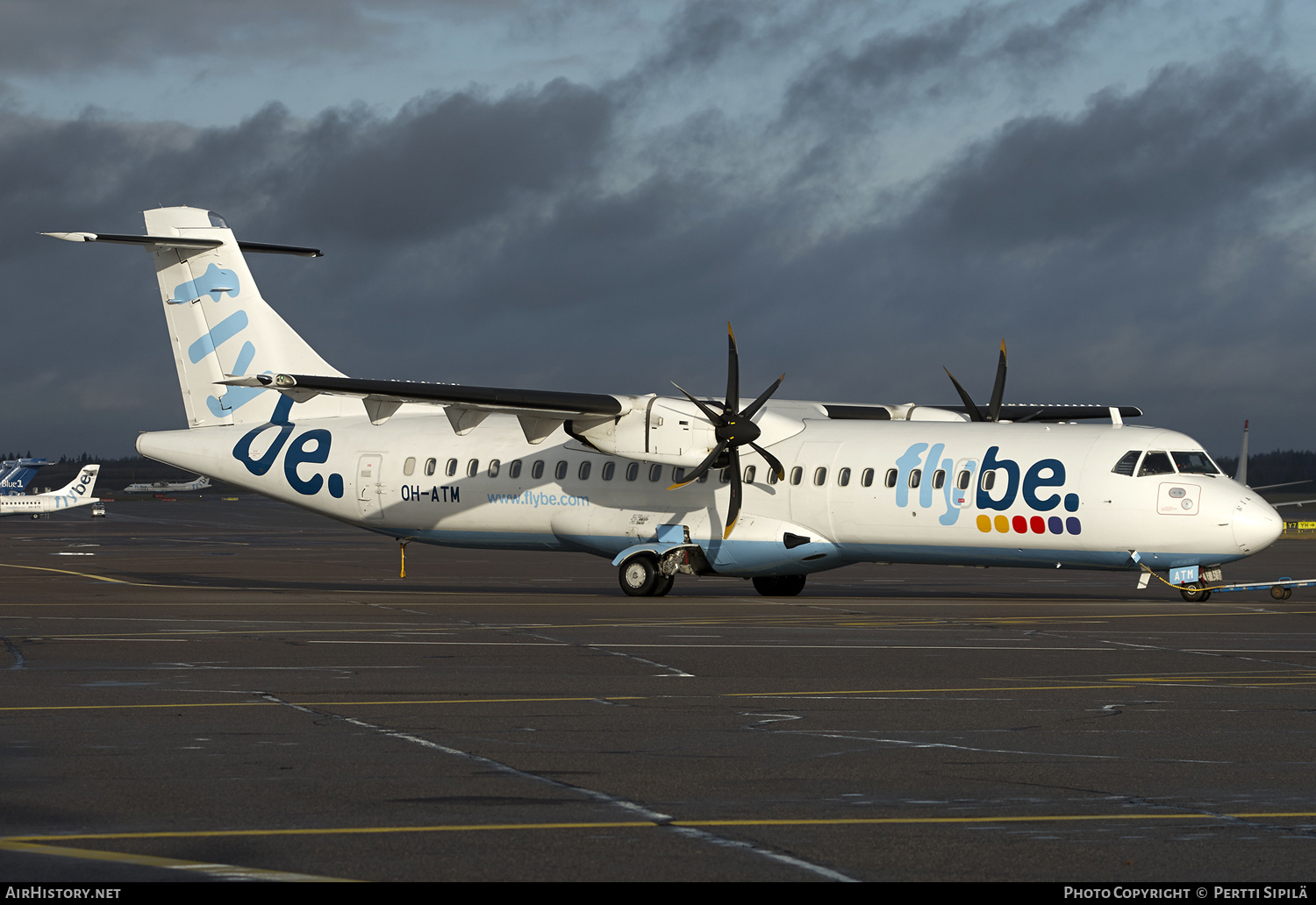 Aircraft Photo of OH-ATM | ATR ATR-72-500 (ATR-72-212A) | Flybe | AirHistory.net #131549