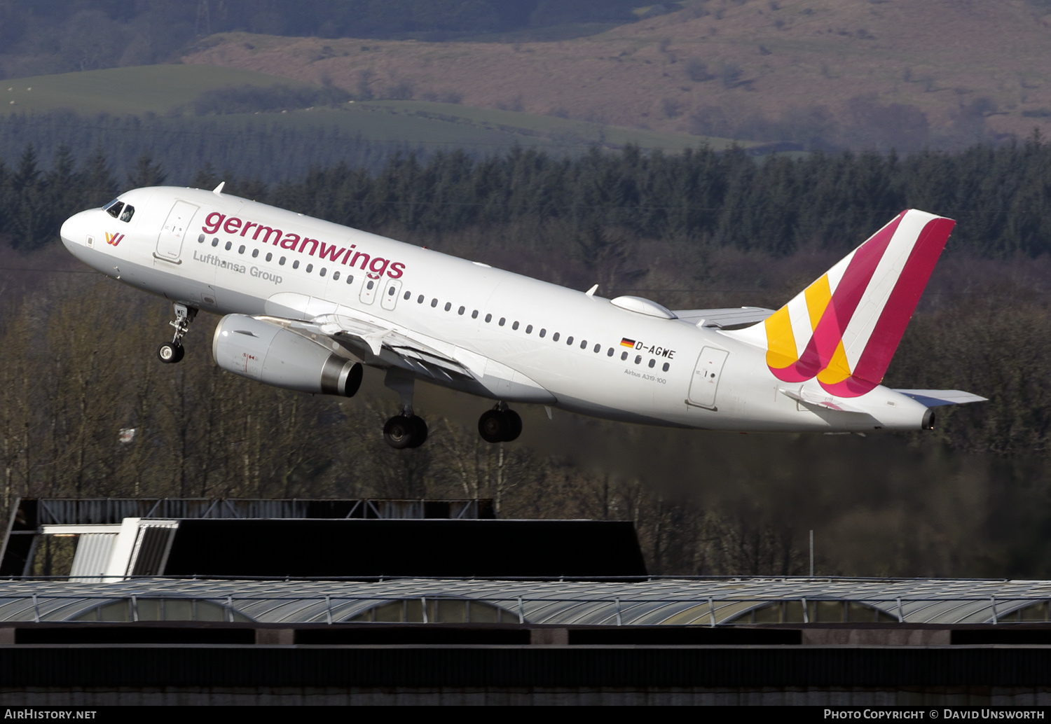 Aircraft Photo of D-AGWE | Airbus A319-132 | Germanwings | AirHistory.net #131583