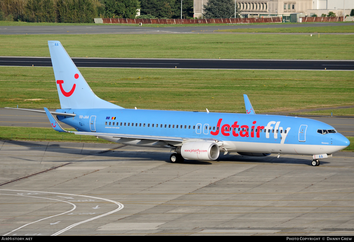 Aircraft Photo of OO-JAA | Boeing 737-8BK | Jetairfly | AirHistory.net #131594