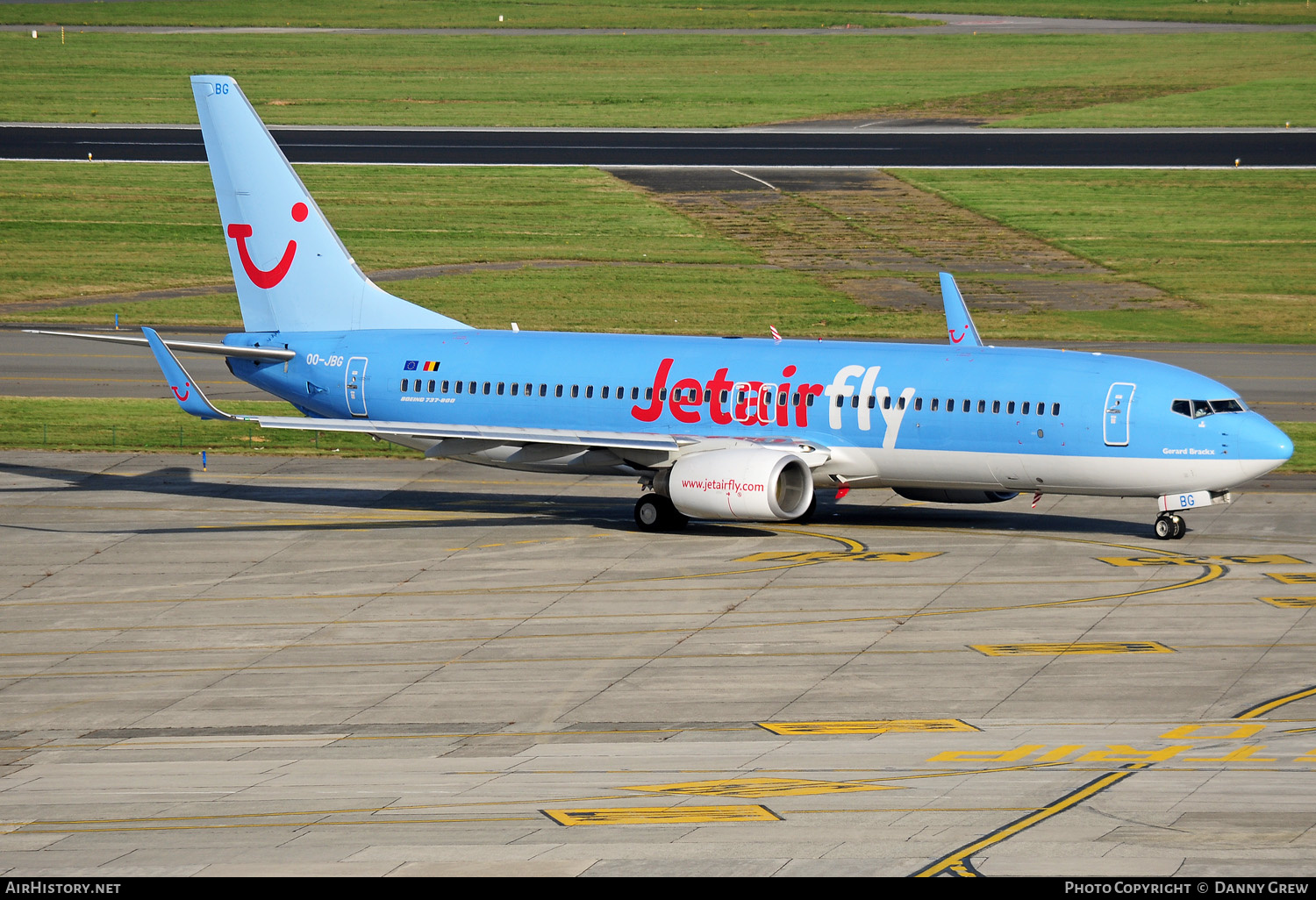 Aircraft Photo of OO-JBG | Boeing 737-8K5 | Jetairfly | AirHistory.net #131600