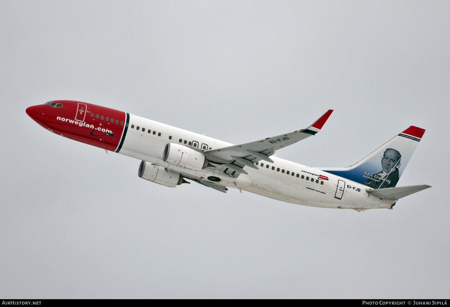 Aircraft Photo of EI-FJB | Boeing 737-8JP | Norwegian | AirHistory.net #131665