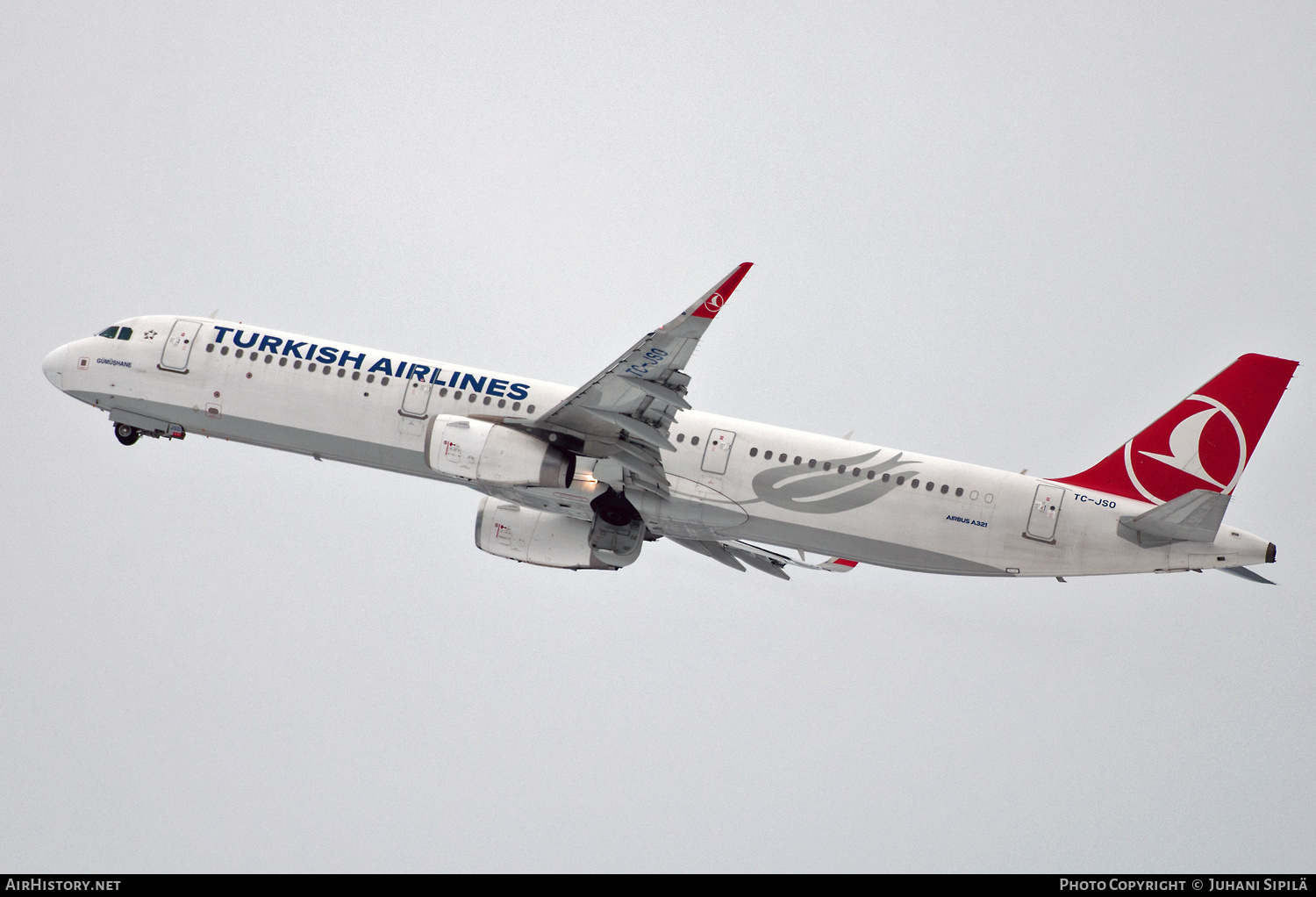 Aircraft Photo of TC-JSO | Airbus A321-231 | Turkish Airlines | AirHistory.net #131666