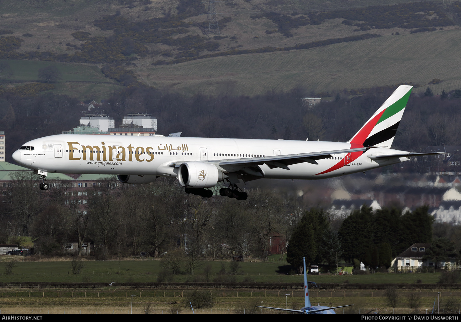 Aircraft Photo of A6-EBM | Boeing 777-31H/ER | Emirates | AirHistory.net #131669
