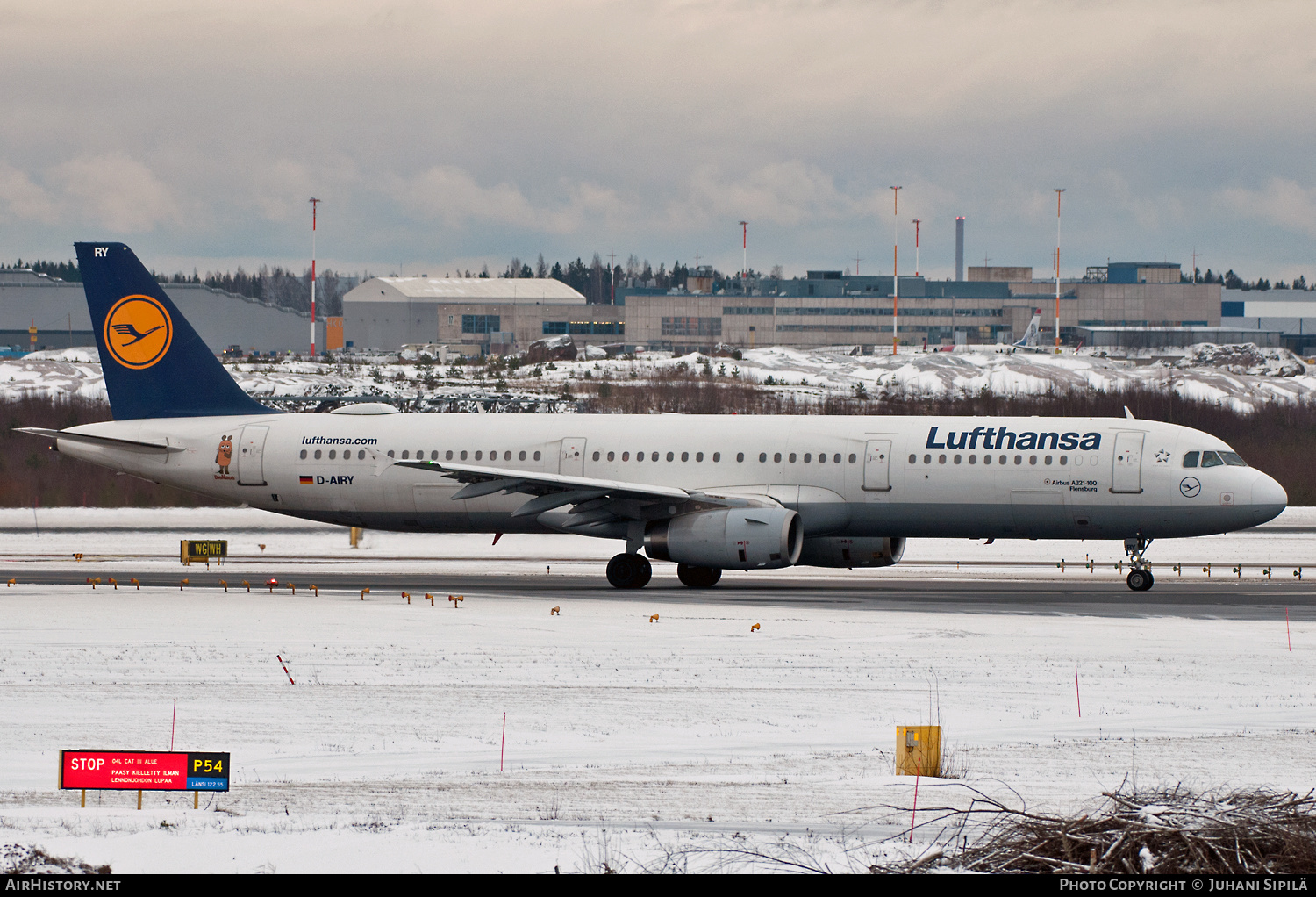 Aircraft Photo of D-AIRY | Airbus A321-131 | Lufthansa | AirHistory.net #131670