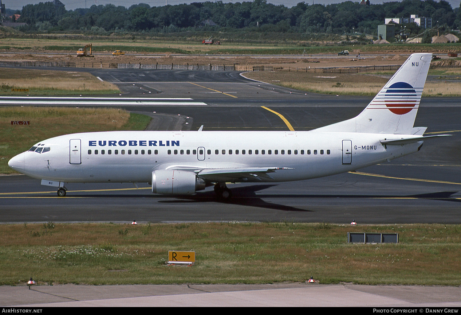 Aircraft Photo of G-MONU | Boeing 737-33A | Euroberlin | AirHistory.net #131676