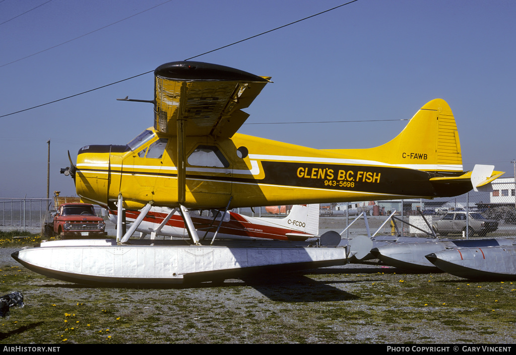 Aircraft Photo of C-FAWB | De Havilland Canada DHC-2 Beaver Mk1 | AirHistory.net #131682