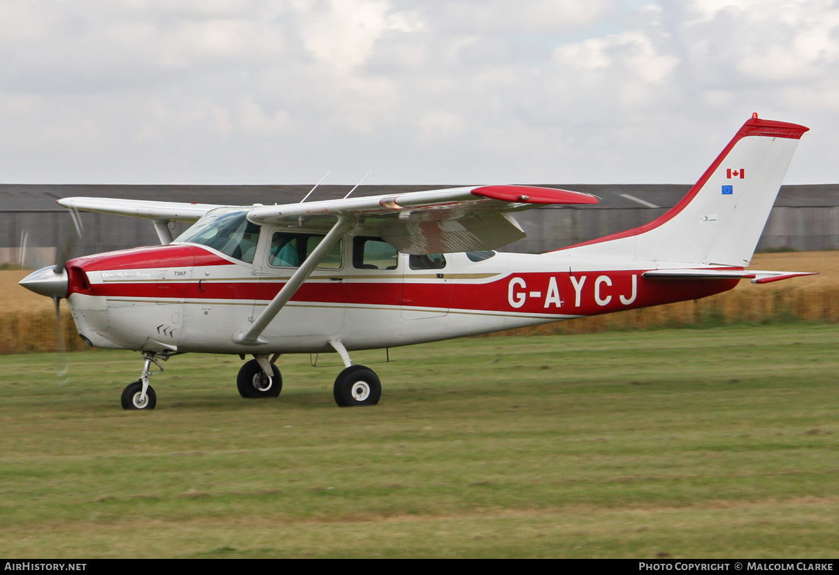 Aircraft Photo of G-AYCJ | Cessna TP206D Turbo Super Skylane | AirHistory.net #131684