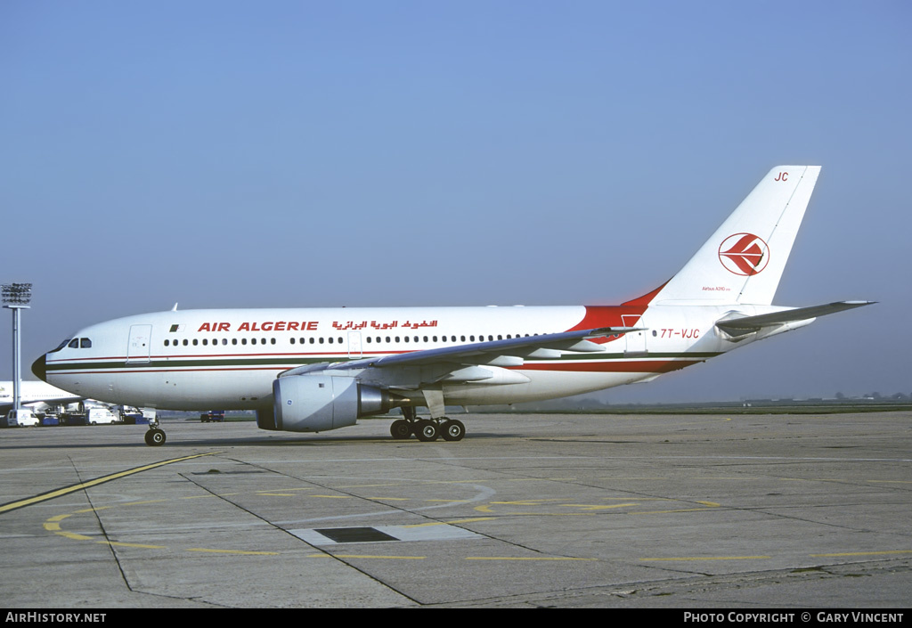 Aircraft Photo of 7T-VJC | Airbus A310-203 | Air Algérie | AirHistory.net #131686