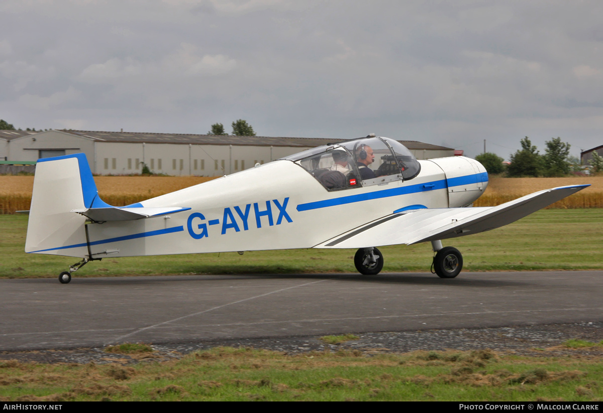 Aircraft Photo of G-AYHX | SAN Jodel D-117A | AirHistory.net #131687
