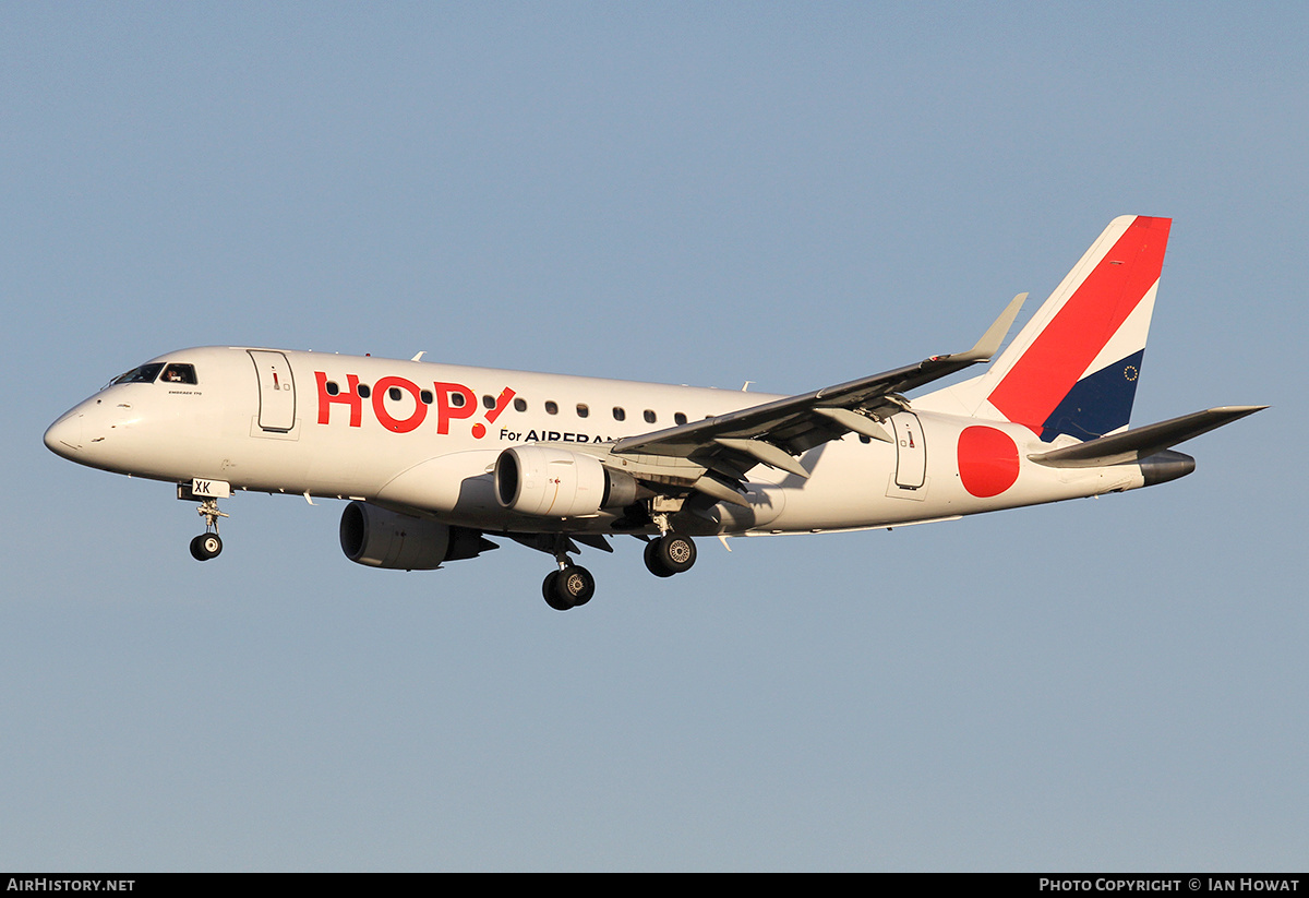 Aircraft Photo of F-HBXK | Embraer 170LR (ERJ-170-100LR) | Hop! | AirHistory.net #131694