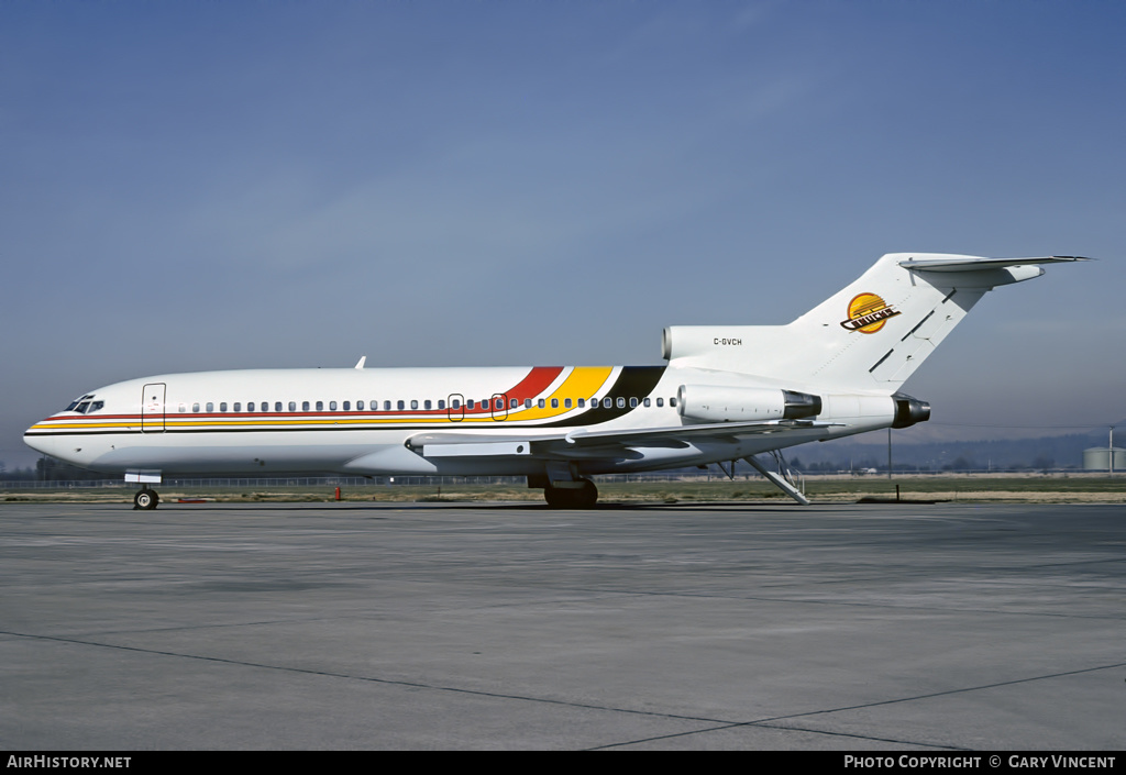 Aircraft Photo of C-GVCH | Boeing 727-22 | Vancouver Canucks | AirHistory.net #131697