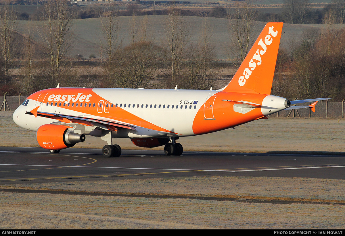 Aircraft Photo of G-EZFZ | Airbus A319-111 | EasyJet | AirHistory.net #131698