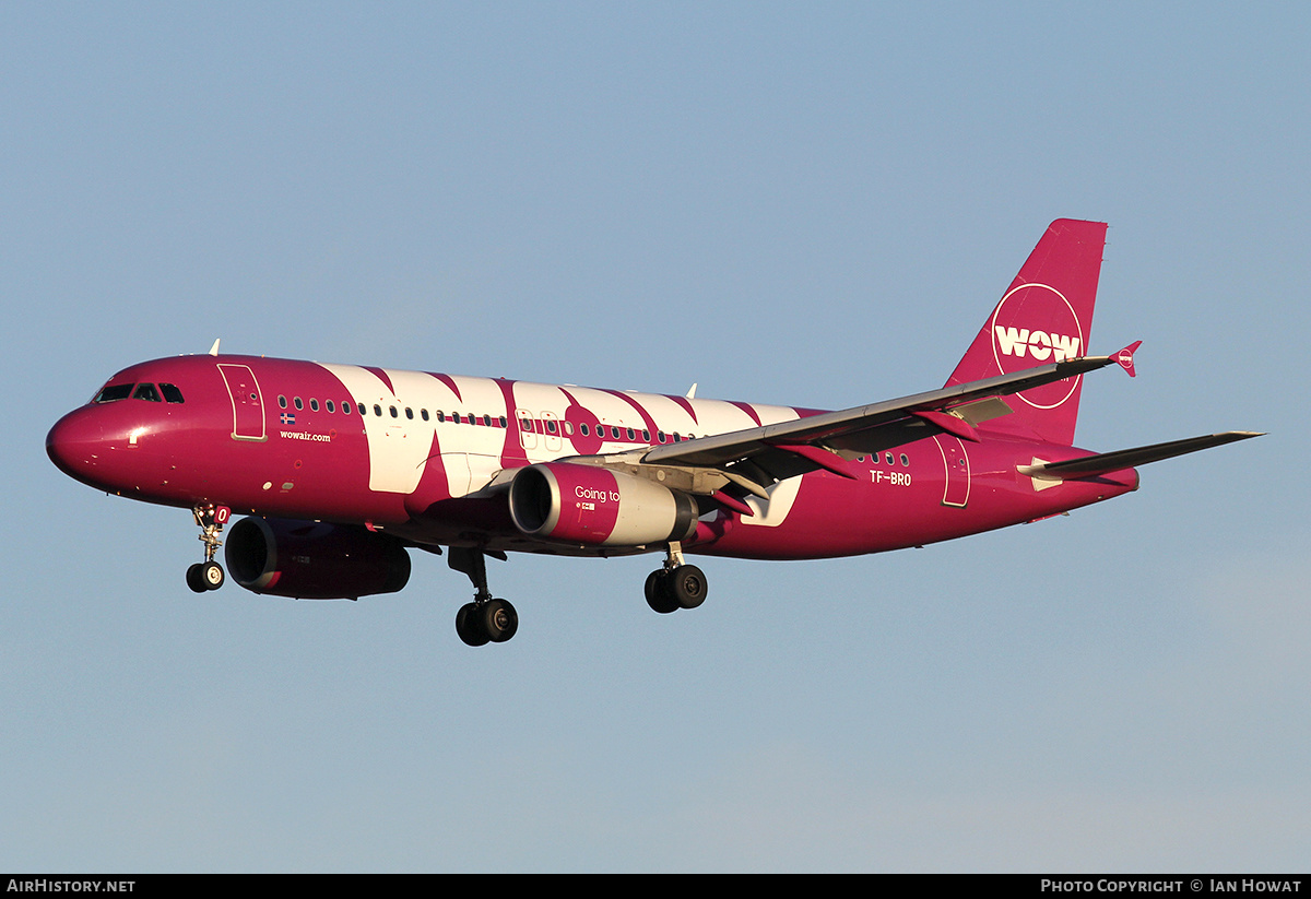 Aircraft Photo of TF-BRO | Airbus A320-232 | WOW Air | AirHistory.net #131699
