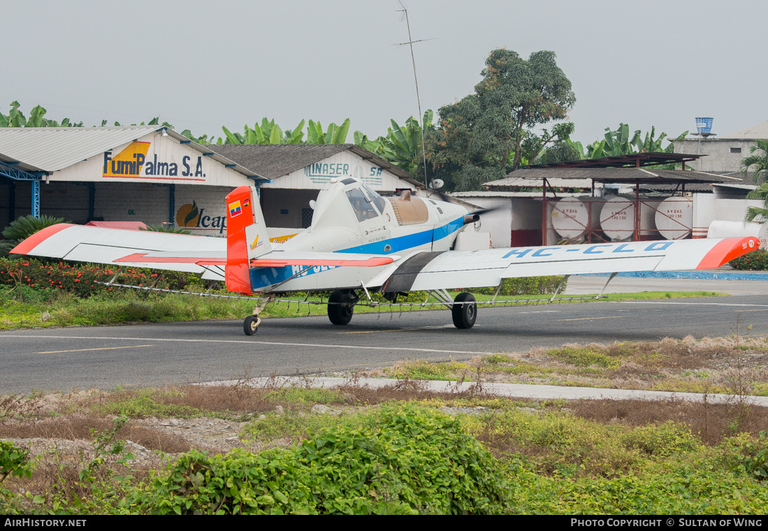 Aircraft Photo of HC-CLQ | Thrush S2R-T34 Thrush 510P | Fumipalma | AirHistory.net #131724