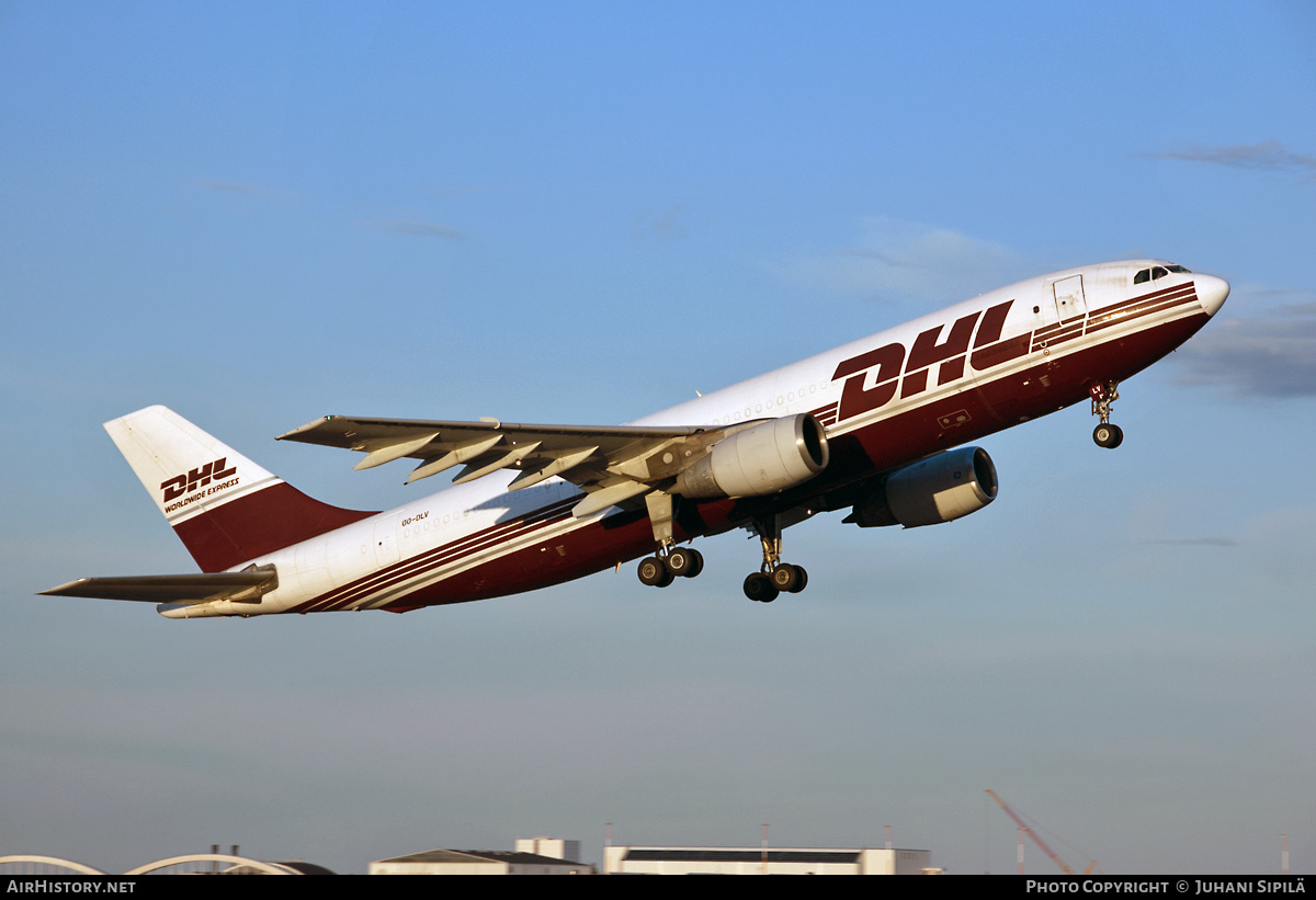 Aircraft Photo of OO-DLV | Airbus A300B4-203(F) | DHL Worldwide Express | AirHistory.net #131729