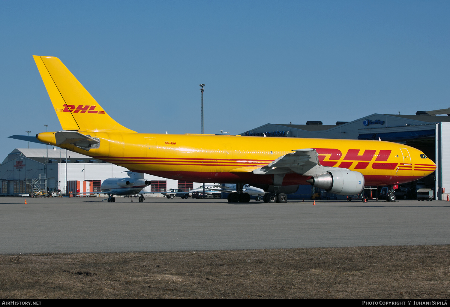 Aircraft Photo of OO-DIH | Airbus A300B4-103 | DHL International | AirHistory.net #131730