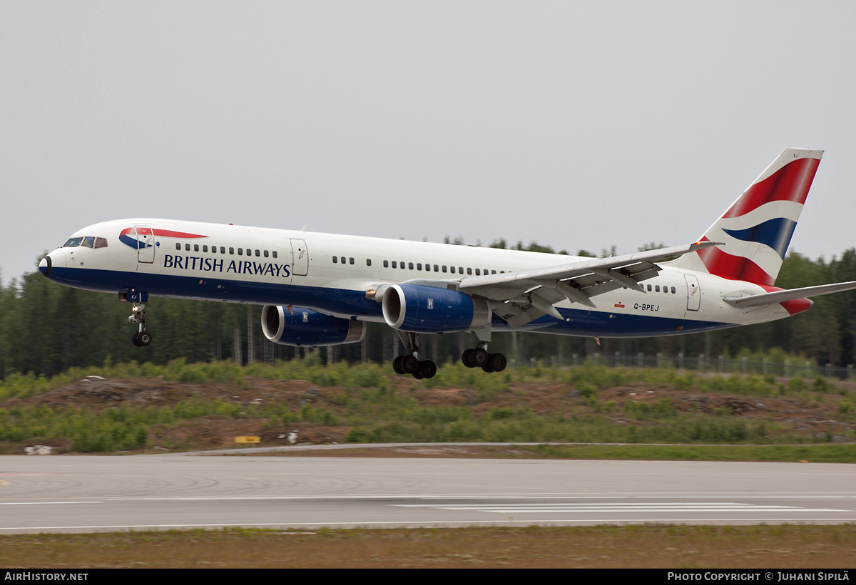 Aircraft Photo of G-BPEJ | Boeing 757-236 | British Airways | AirHistory.net #131732