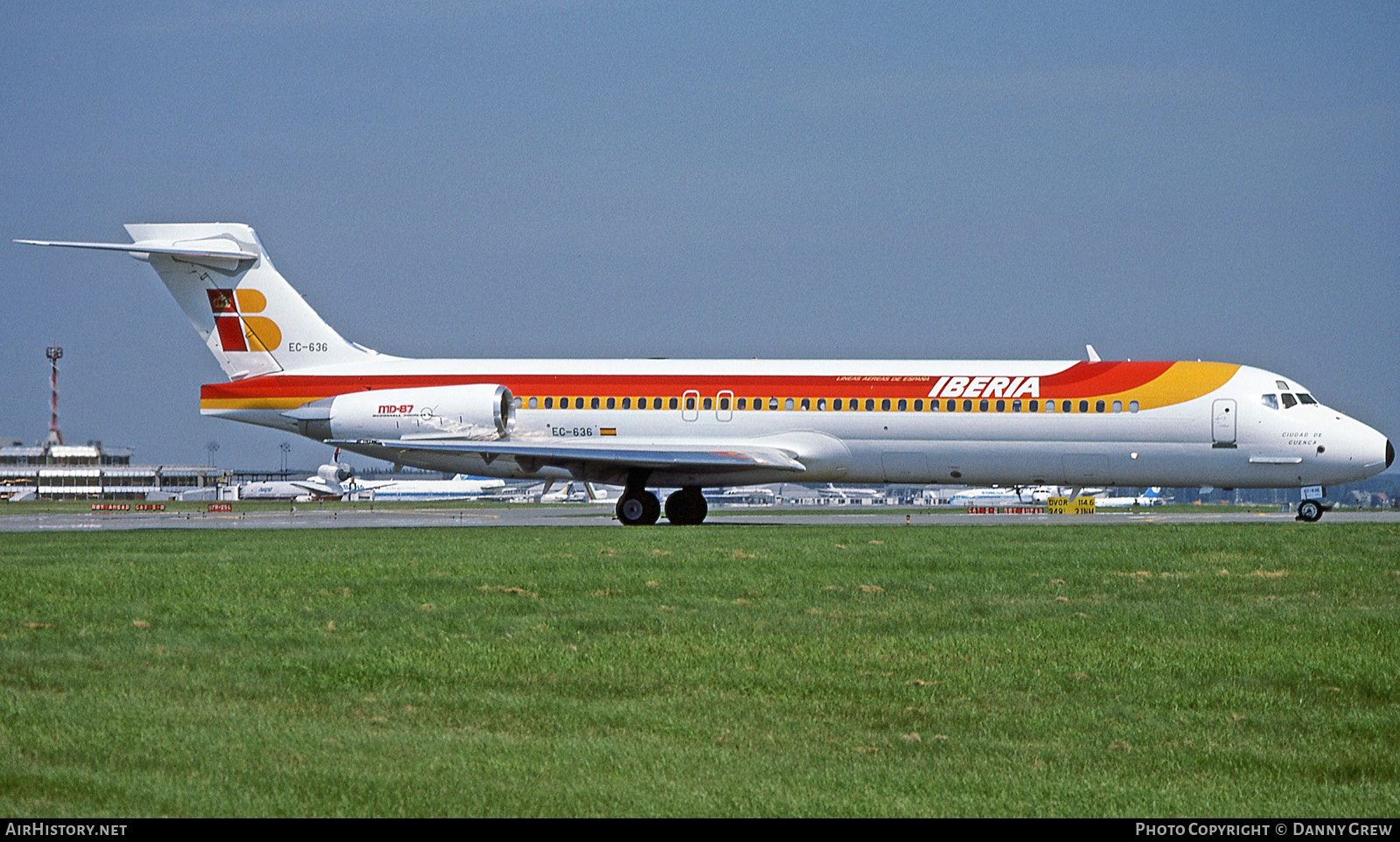 Aircraft Photo of EC-636 | McDonnell Douglas MD-87 (DC-9-87) | Iberia | AirHistory.net #131737