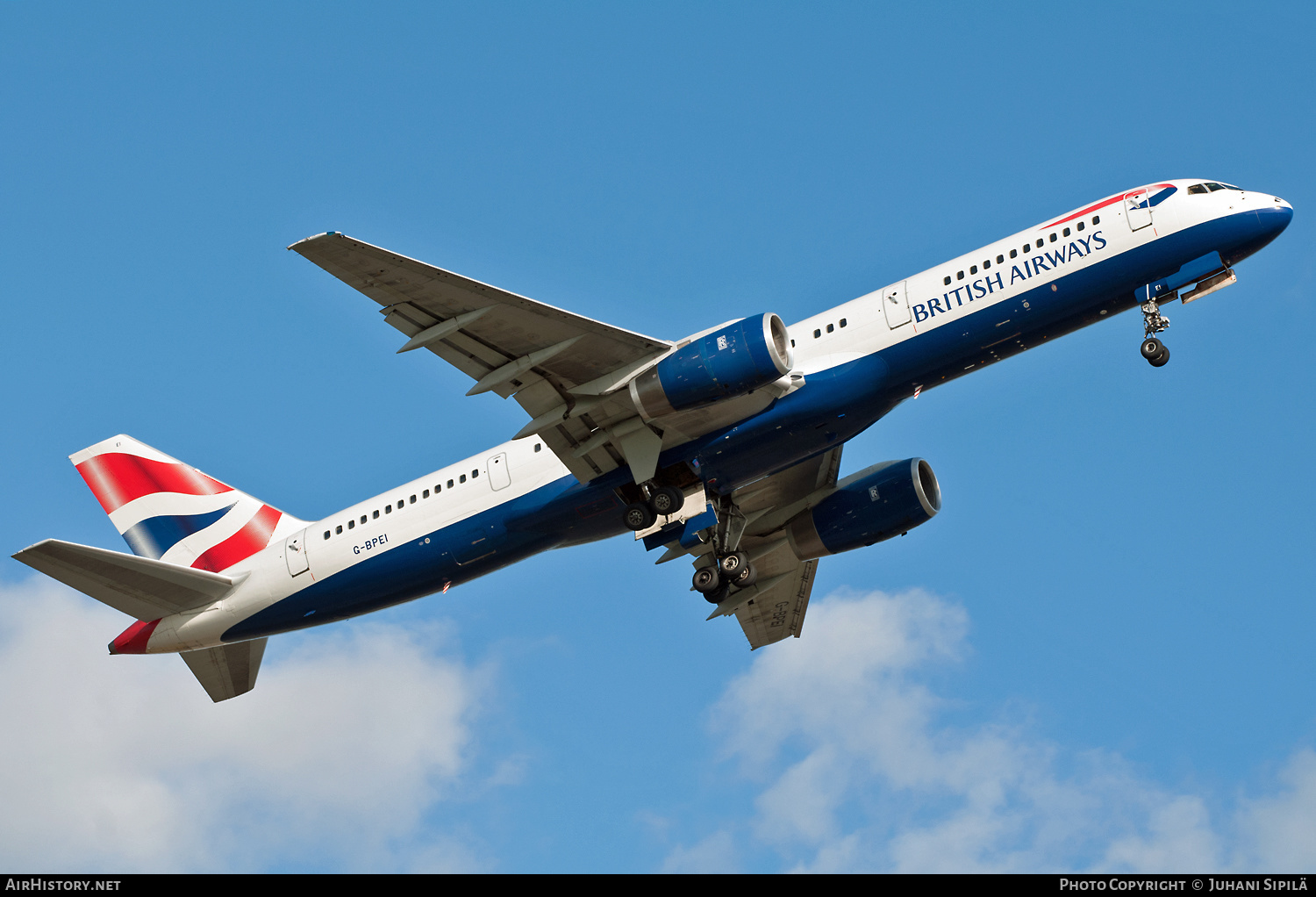 Aircraft Photo of G-BPEI | Boeing 757-236 | British Airways | AirHistory.net #131739
