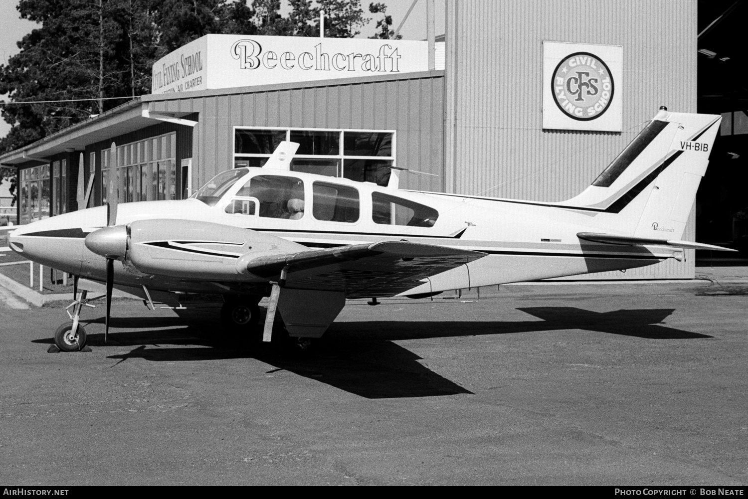 Aircraft Photo of VH-BIB | Beech B55 Baron (95-B55) | AirHistory.net #131762
