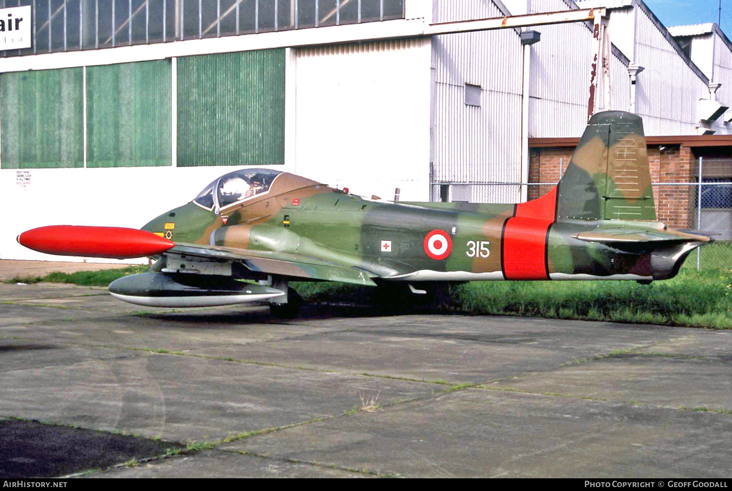 Aircraft Photo of VH-AKY / 315 | BAC 167 Strikemaster Mk84 | Singapore - Air Force | AirHistory.net #131770