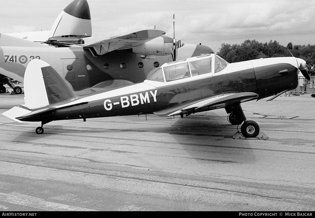 Aircraft Photo of G-BBMY | De Havilland DHC-1 Chipmunk Mk22 | AirHistory.net #131787