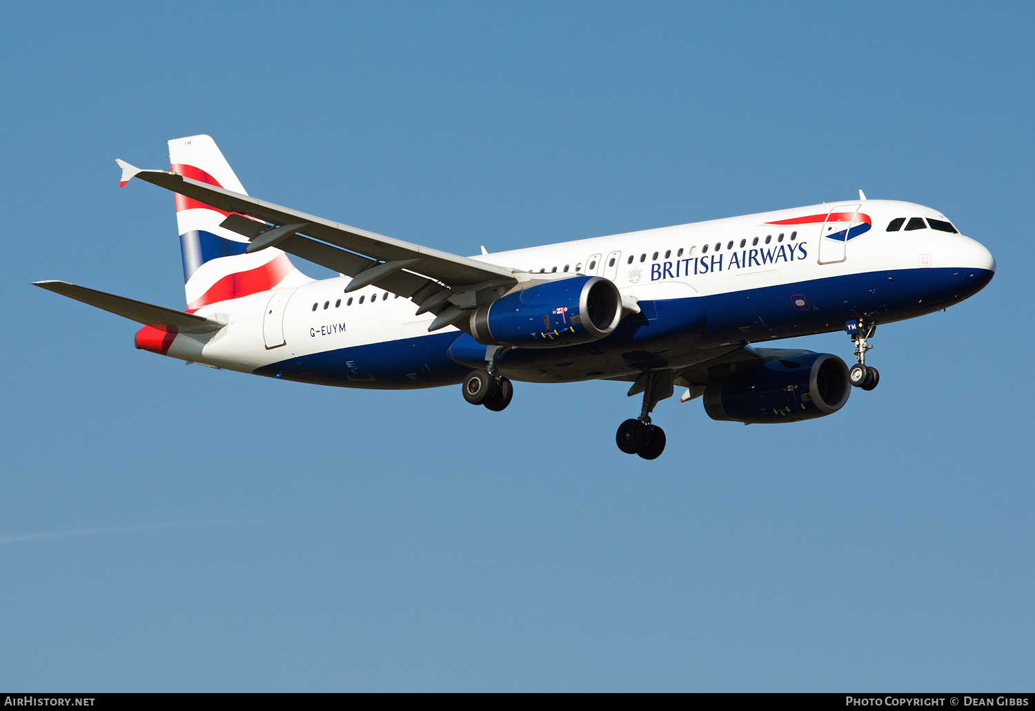 Aircraft Photo of G-EUYM | Airbus A320-232 | British Airways | AirHistory.net #131805