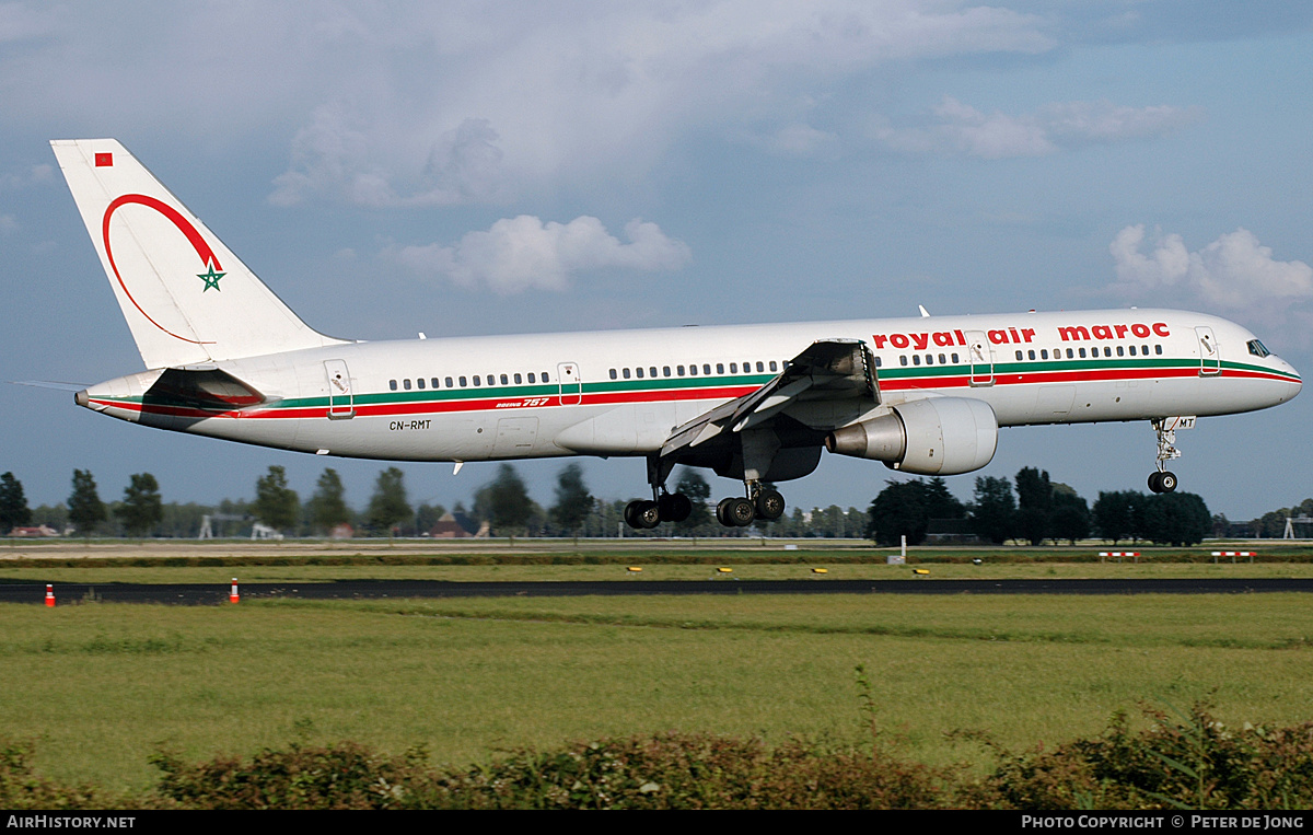 Aircraft Photo of CN-RMT | Boeing 757-2B6 | Royal Air Maroc - RAM | AirHistory.net #131806