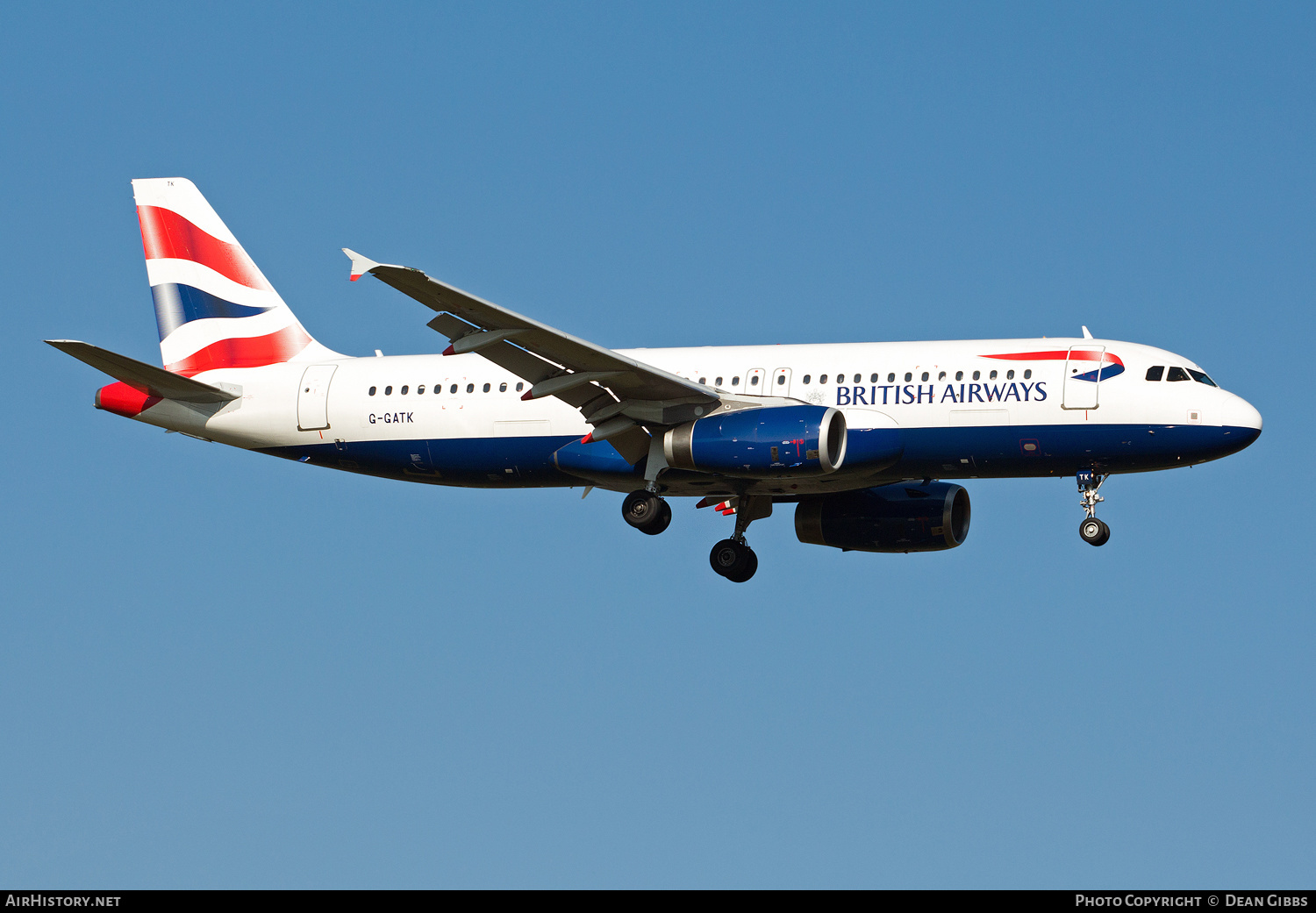 Aircraft Photo of G-GATK | Airbus A320-233 | British Airways | AirHistory.net #131808