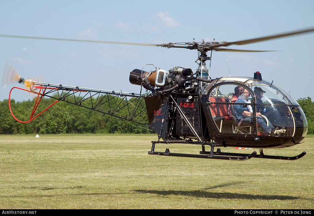 Aircraft Photo of F-GKBS | Sud SA-313B Alouette II | ABC Hélicoptères | AirHistory.net #131811