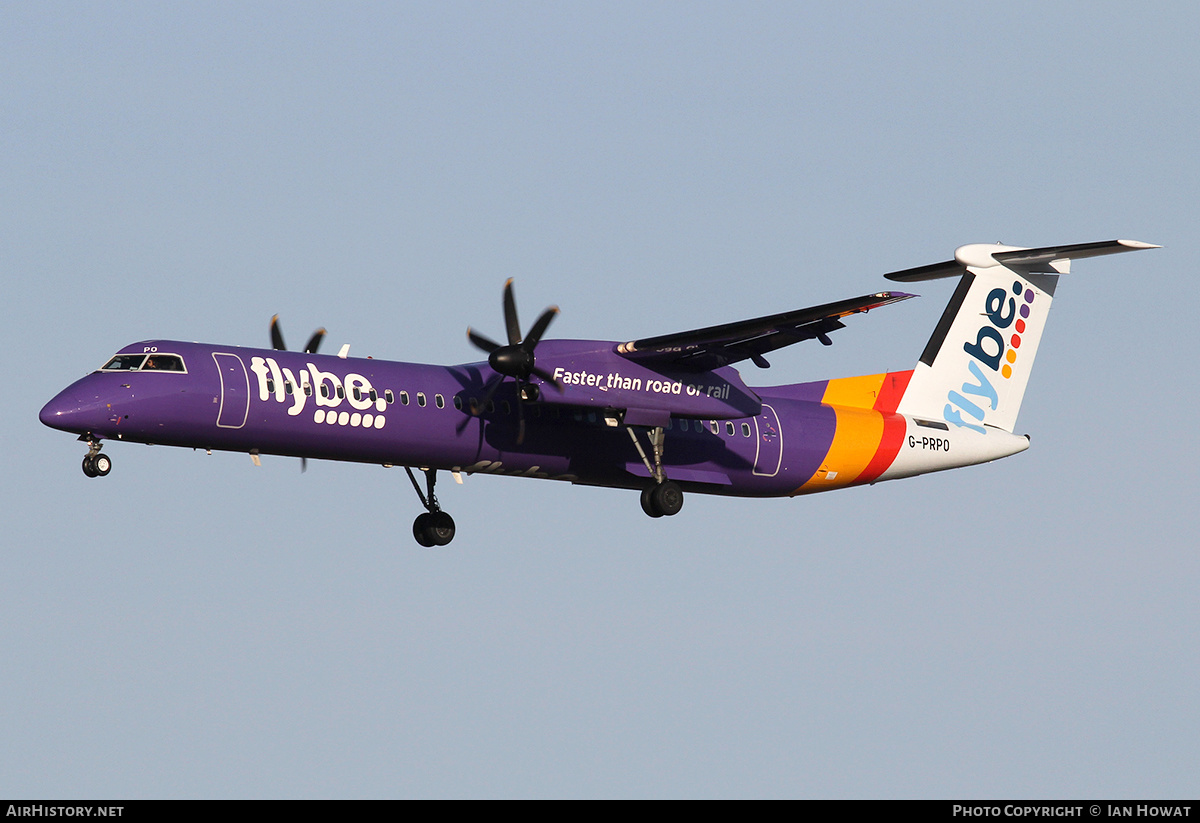 Aircraft Photo of G-PRPO | Bombardier DHC-8-402 Dash 8 | Flybe | AirHistory.net #131815