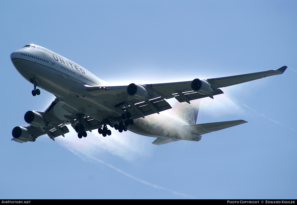 Aircraft Photo of N175UA | Boeing 747-422 | United Airlines | AirHistory.net #131816