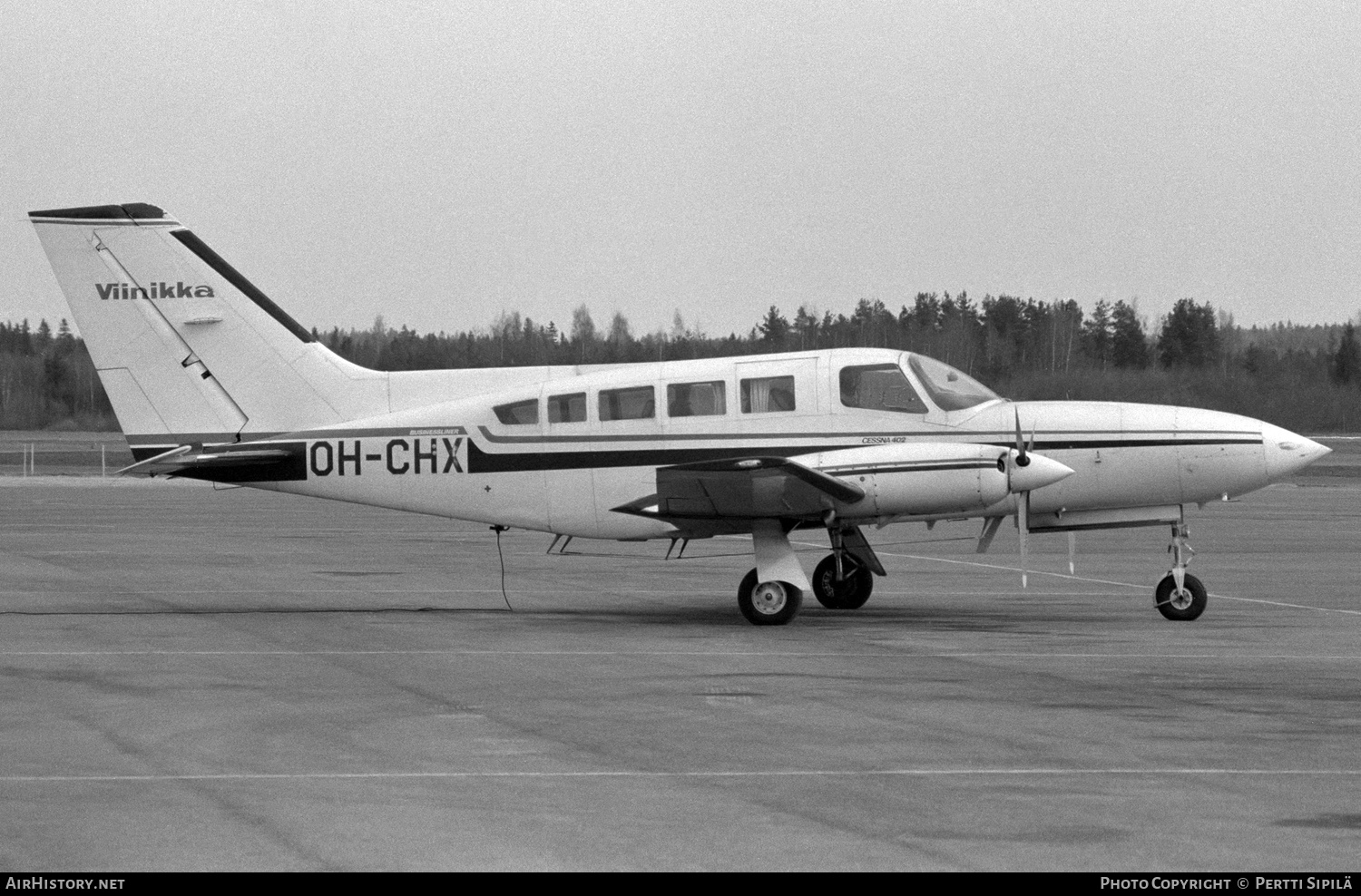 Aircraft Photo of OH-CHX | Cessna 402C Businessliner | Viinikka | AirHistory.net #131818