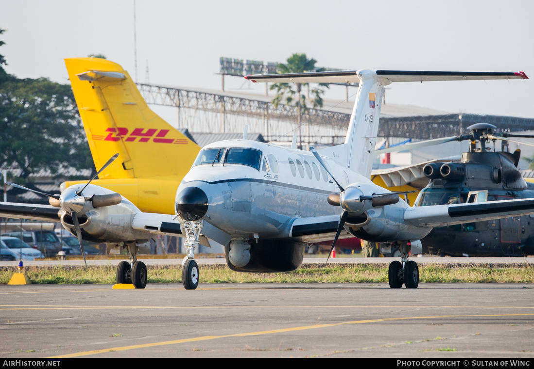 Aircraft Photo of AN-236 | Beech 200 Super King Air | Ecuador - Navy | AirHistory.net #131823