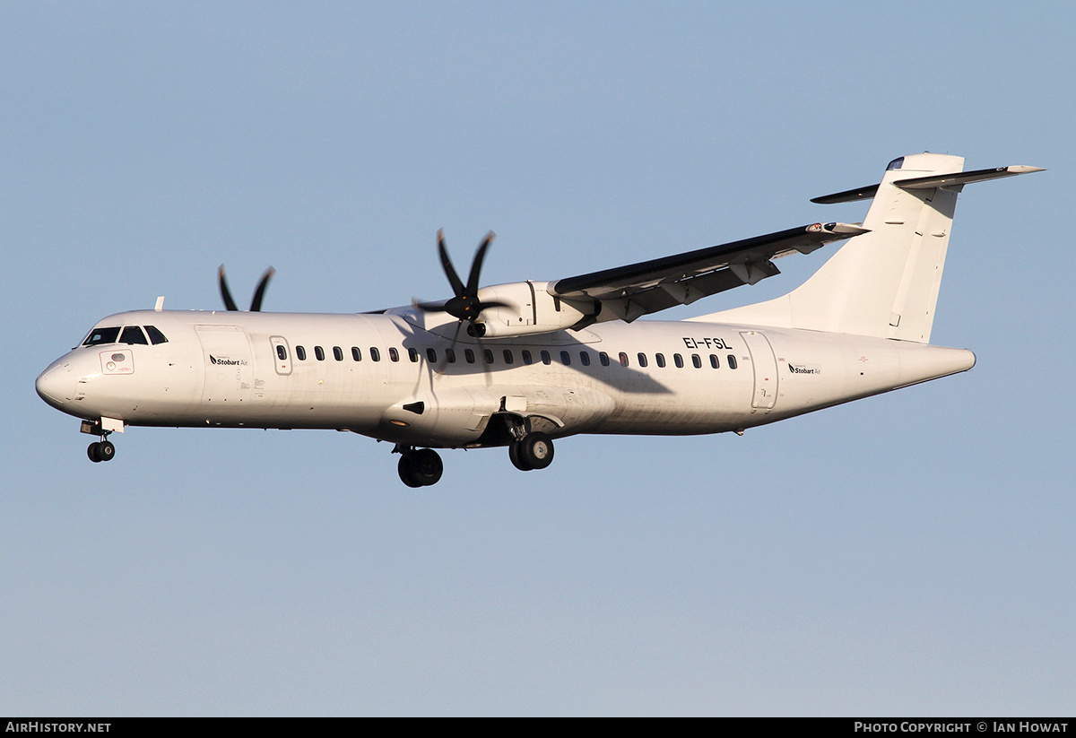Aircraft Photo of EI-FSL | ATR ATR-72-600 (ATR-72-212A) | Stobart Air | AirHistory.net #131829