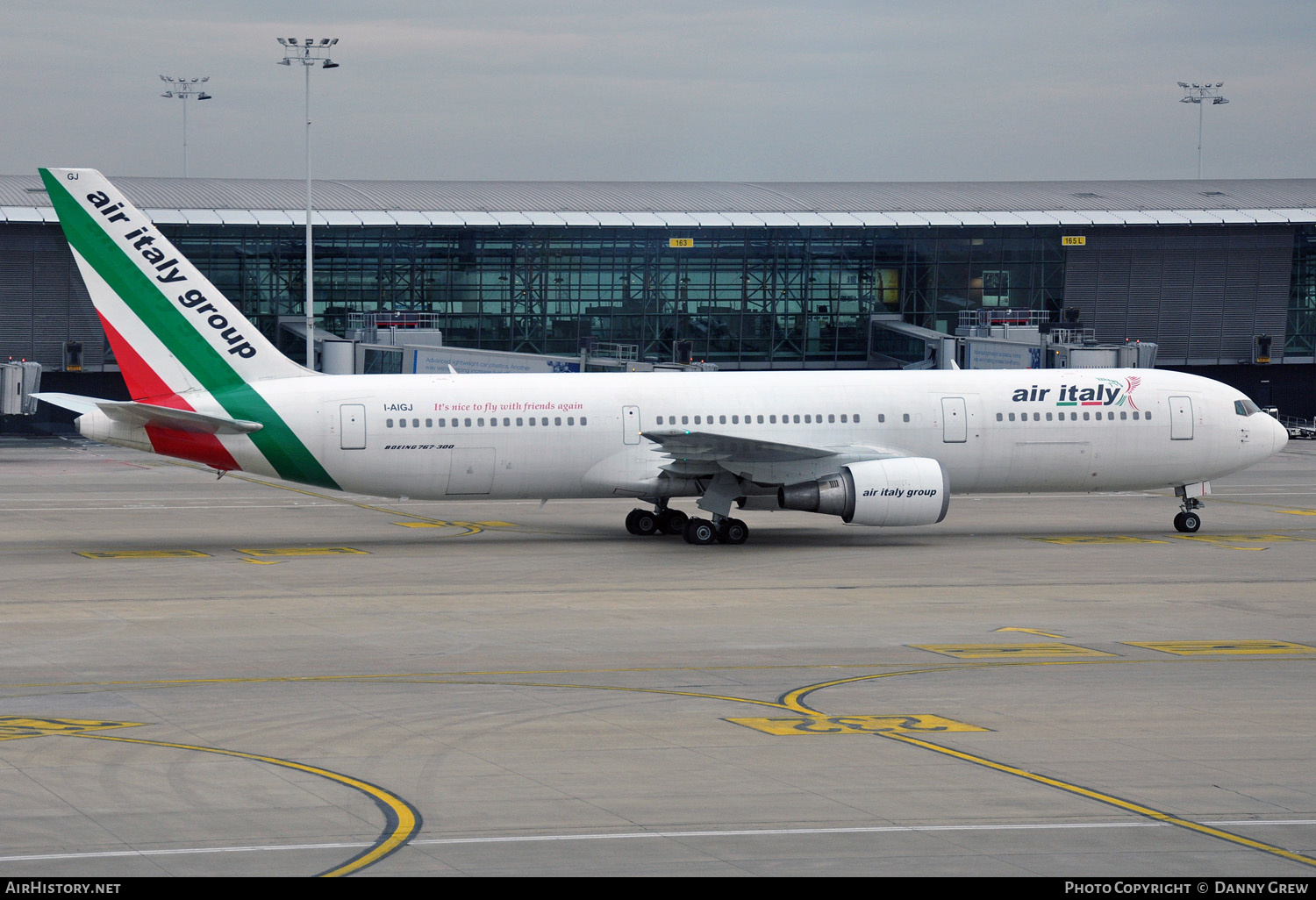 Aircraft Photo of I-AIGJ | Boeing 767-304/ER | Air Italy | AirHistory.net #131830