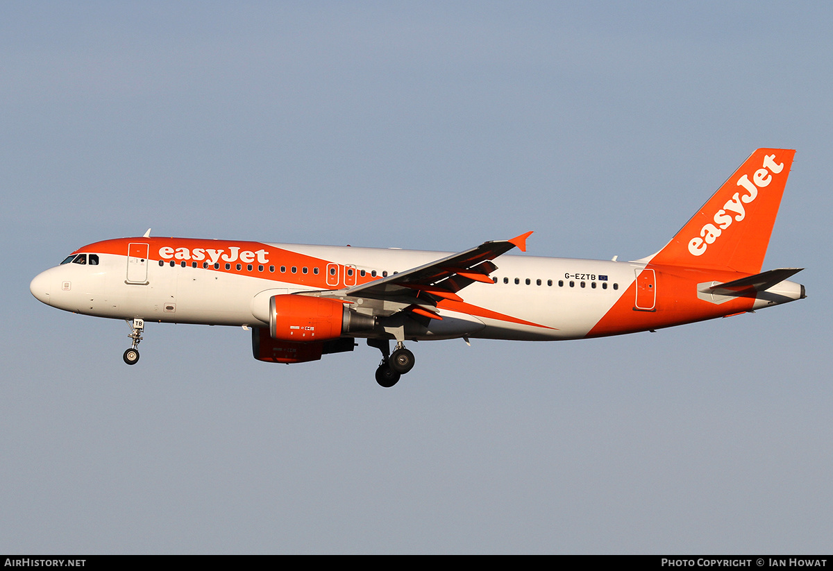 Aircraft Photo of G-EZTB | Airbus A320-214 | EasyJet | AirHistory.net #131833