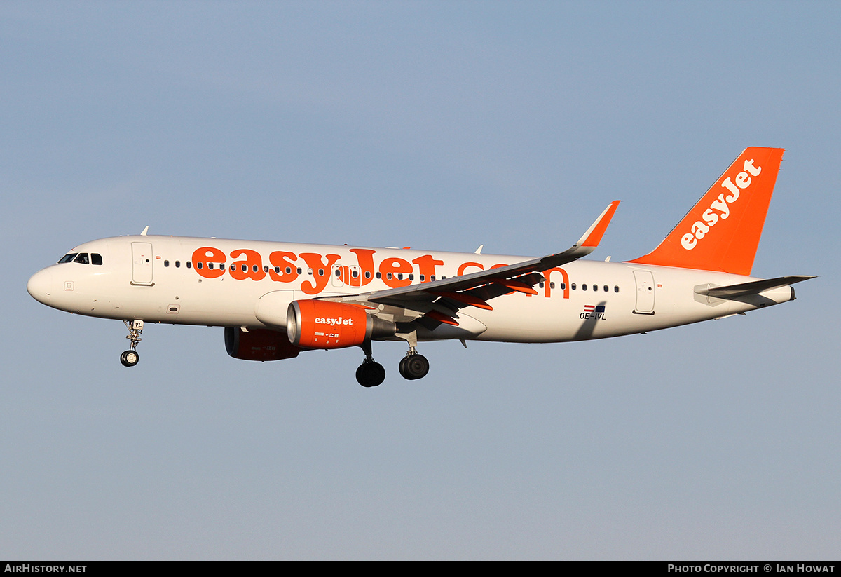 Aircraft Photo of OE-IVL | Airbus A320-214 | EasyJet | AirHistory.net #131843