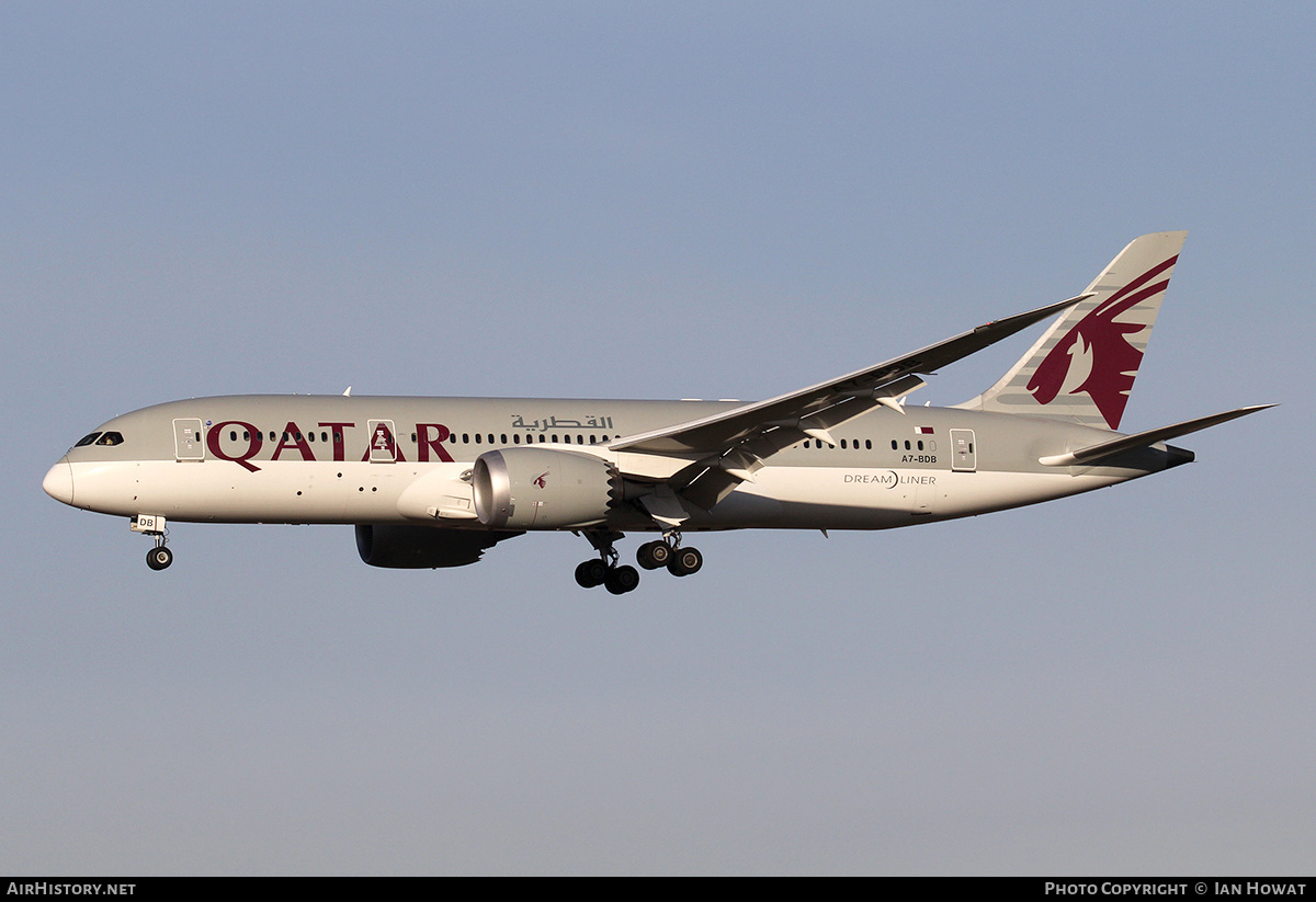 Aircraft Photo of A7-BDB | Boeing 787-8 Dreamliner | Qatar Airways | AirHistory.net #131846