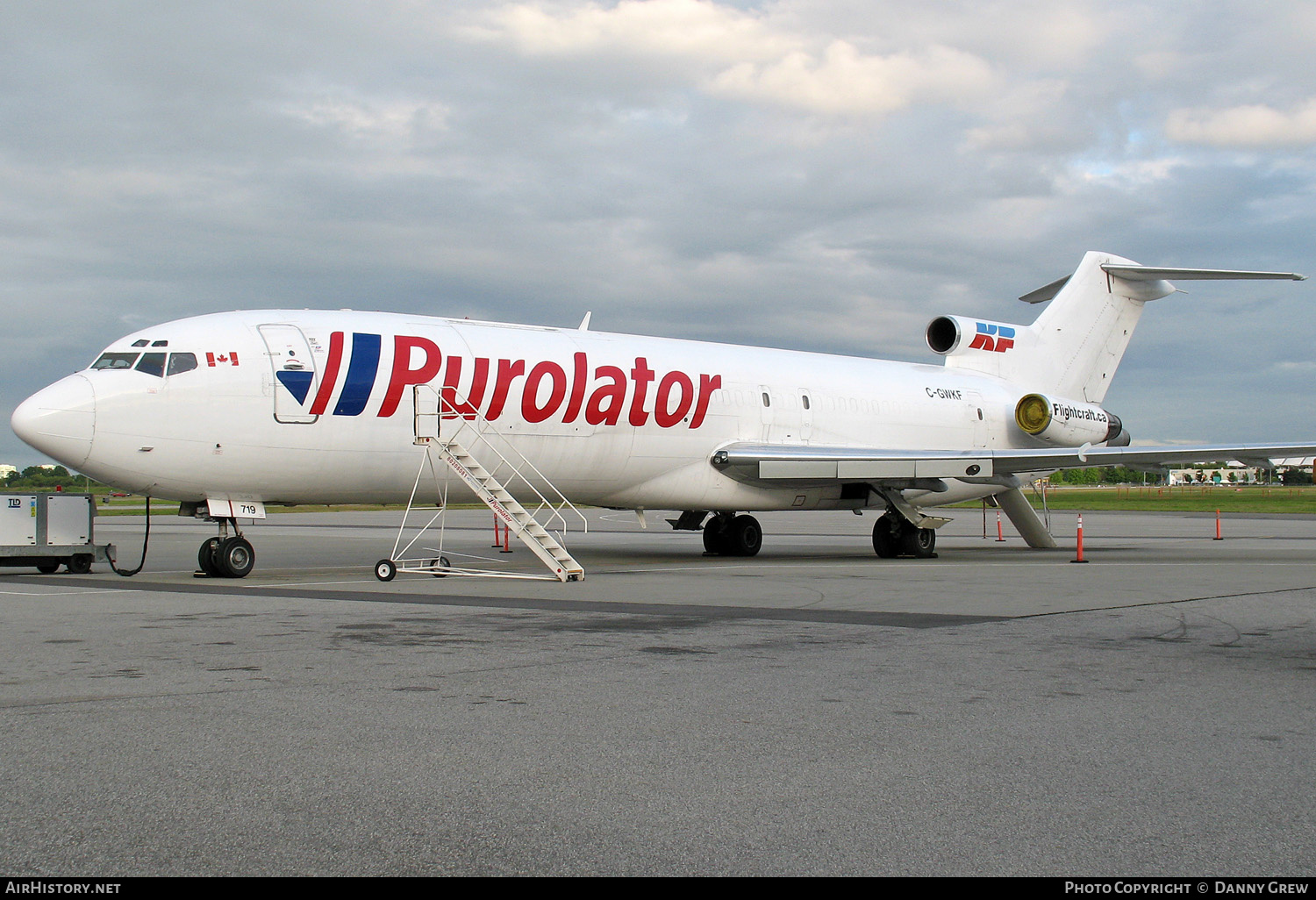 Aircraft Photo of C-GWKF | Boeing 727-243/Adv(F) | Purolator Courier | AirHistory.net #131847