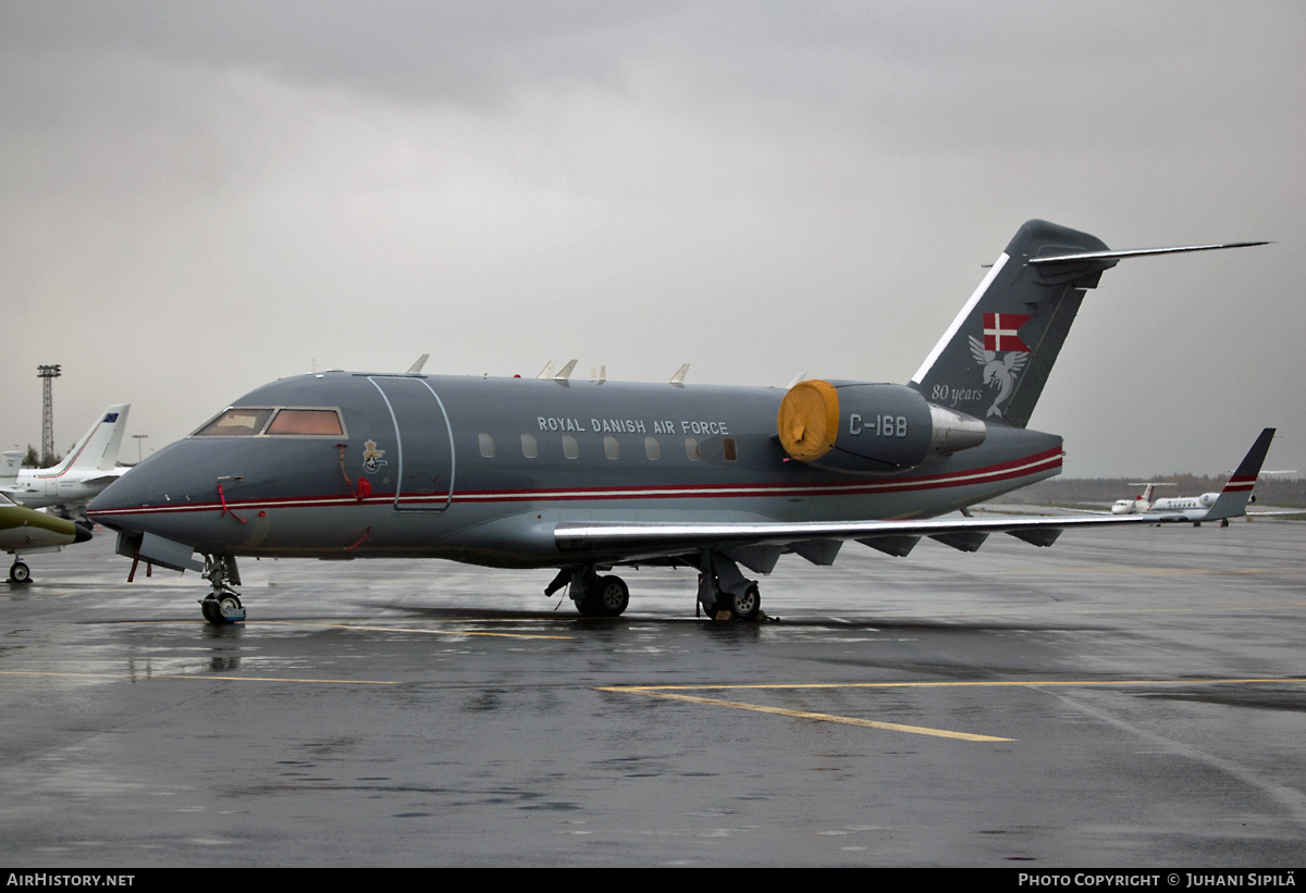 Aircraft Photo of C-168 | Bombardier Challenger 604 (CL-600-2B16) | Denmark - Air Force | AirHistory.net #131860