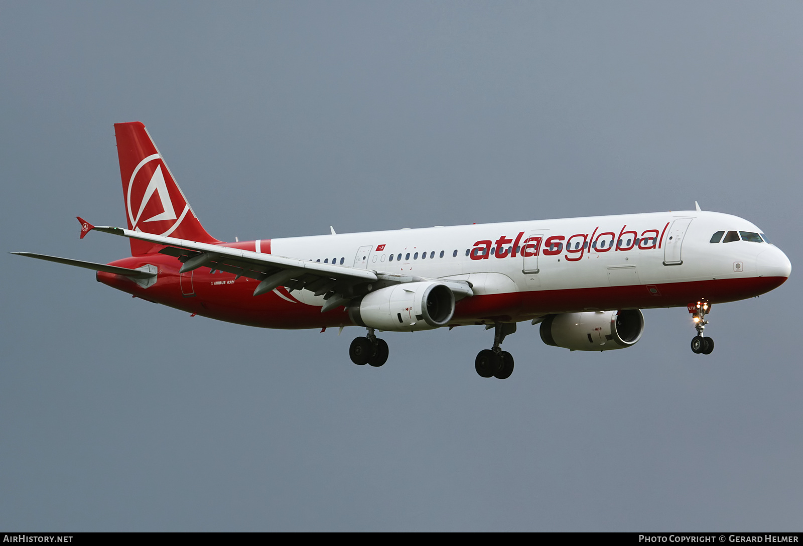 Aircraft Photo of TC-ETM | Airbus A321-131 | AtlasGlobal Airlines | AirHistory.net #131866
