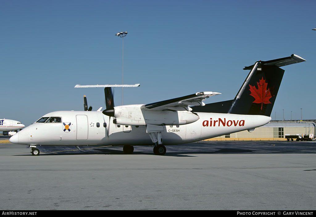Aircraft Photo of C-GESH | De Havilland Canada DHC-8-102 Dash 8 | Air Nova | AirHistory.net #131880