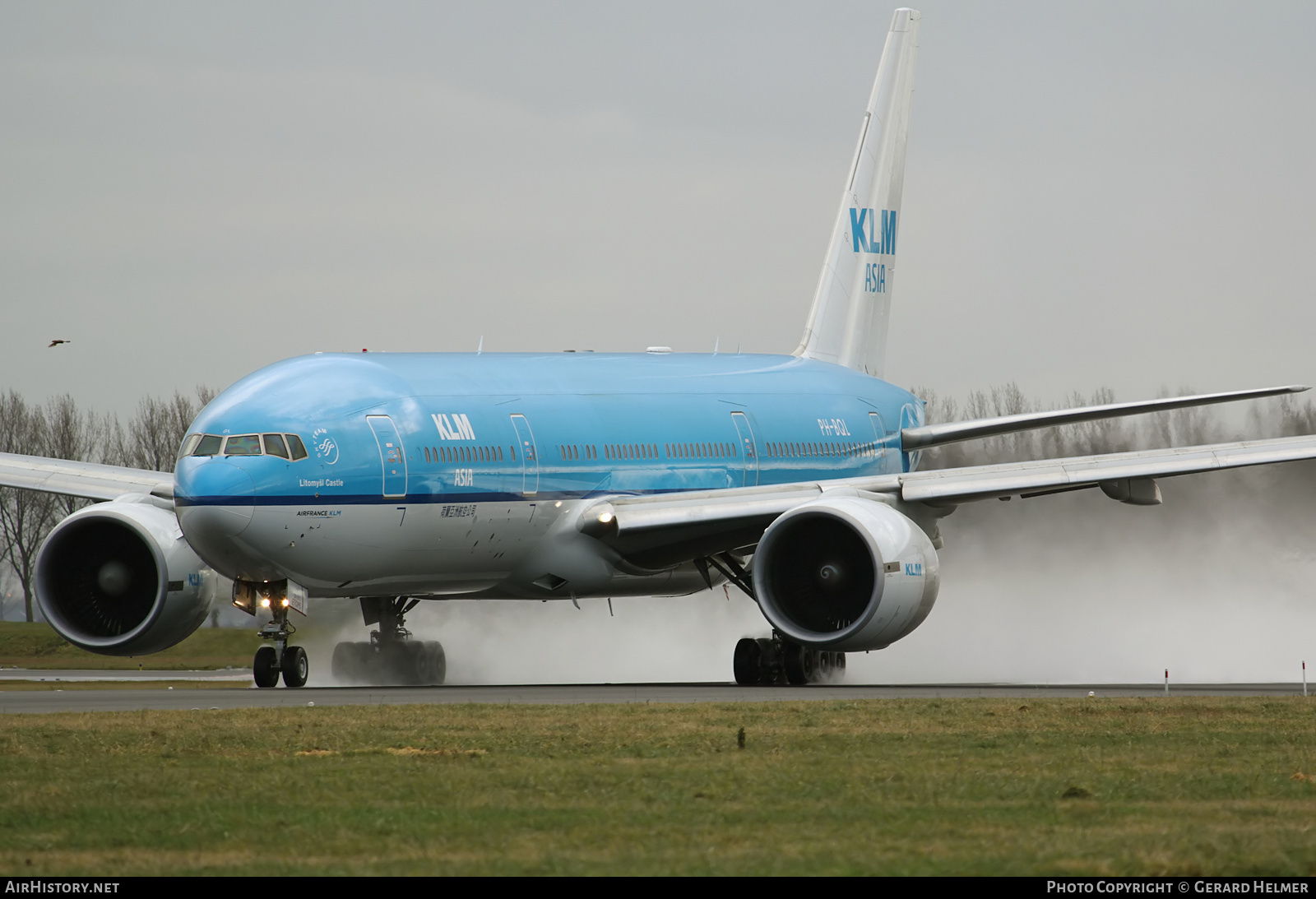 Aircraft Photo of PH-BQL | Boeing 777-206/ER | KLM Asia | AirHistory.net #131891