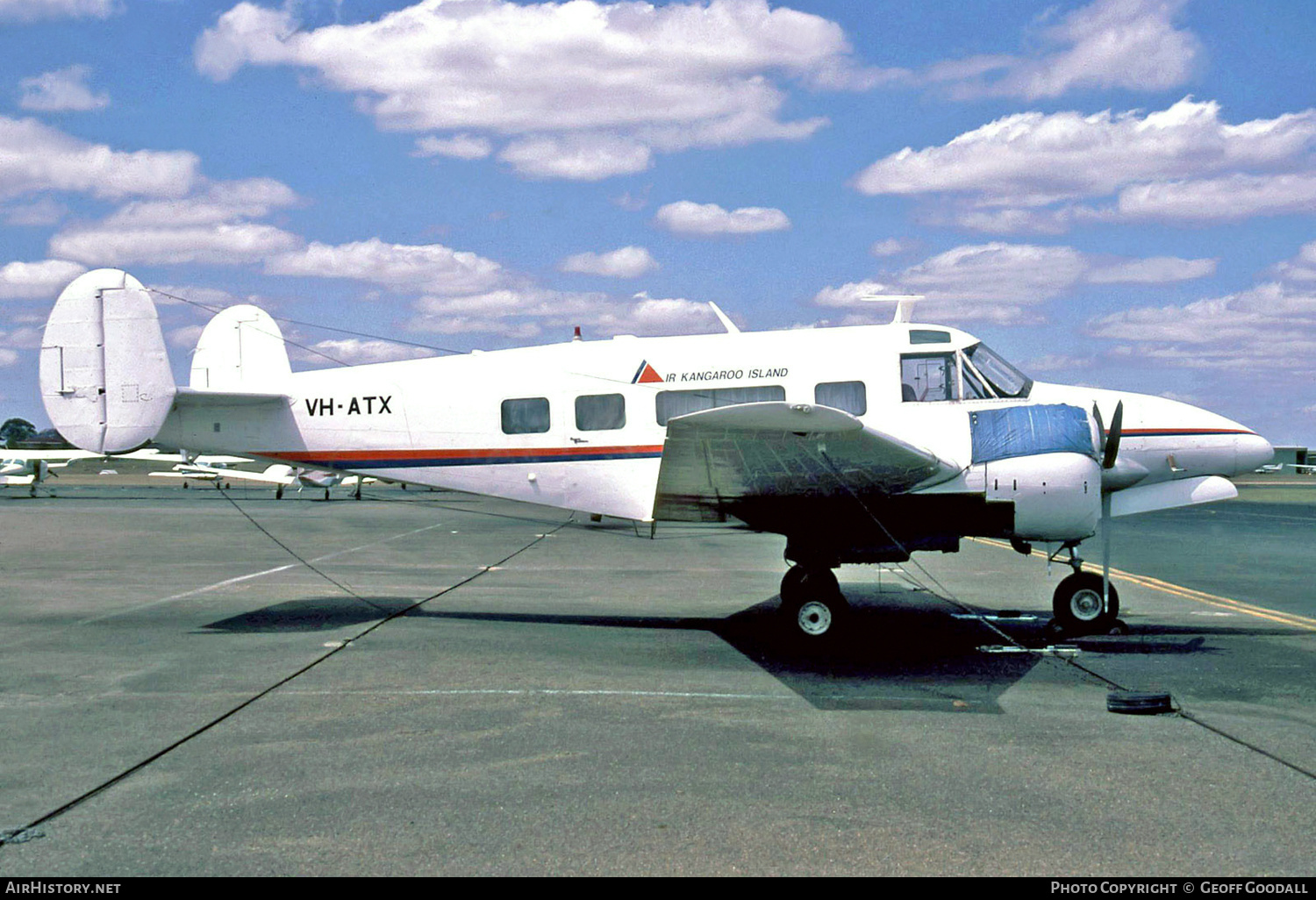 Aircraft Photo of VH-ATX | Beech H18 Tri-Gear | Air Kangaroo Island | AirHistory.net #131907