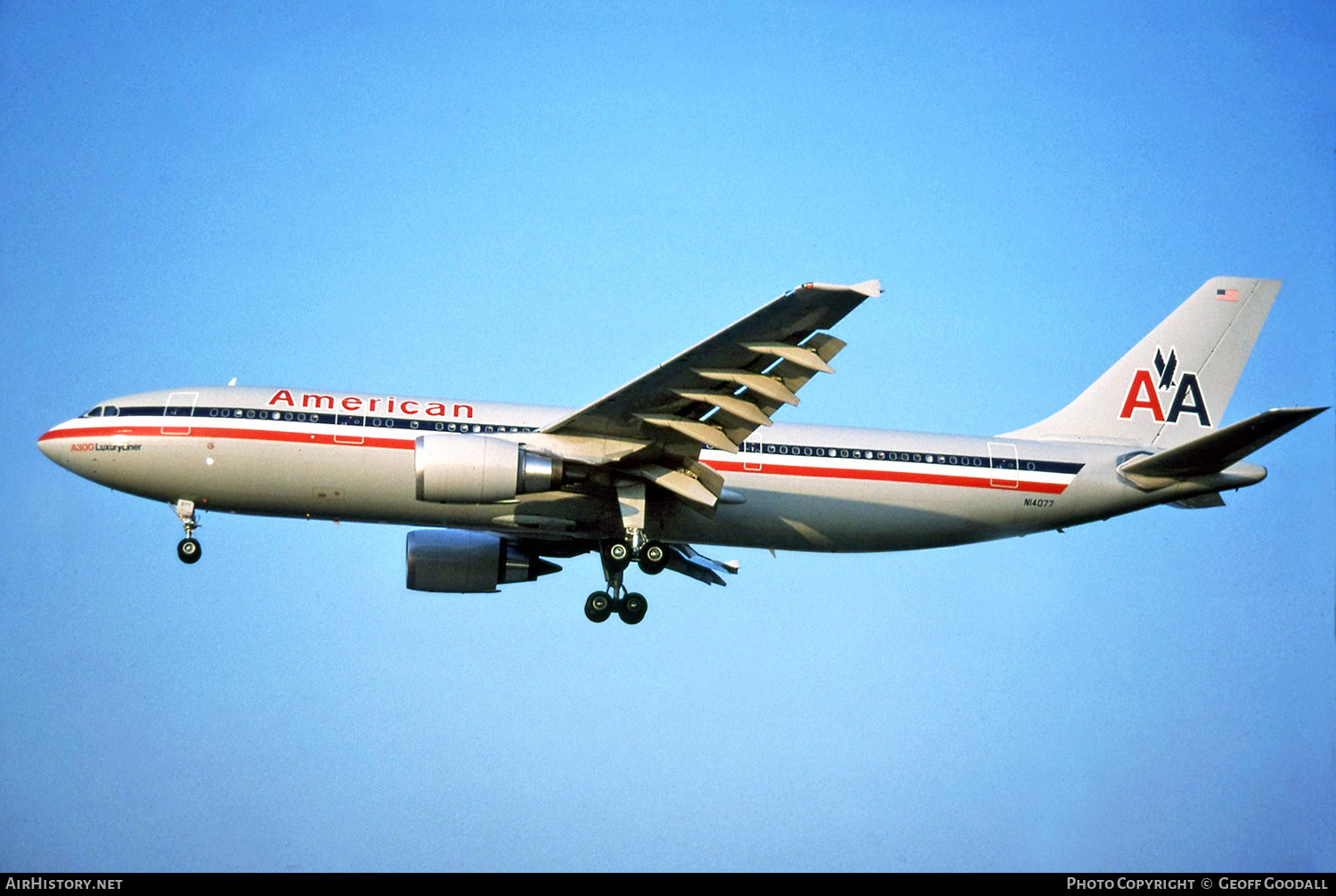 Aircraft Photo of N14077 | Airbus A300B4-605R | American Airlines | AirHistory.net #131916