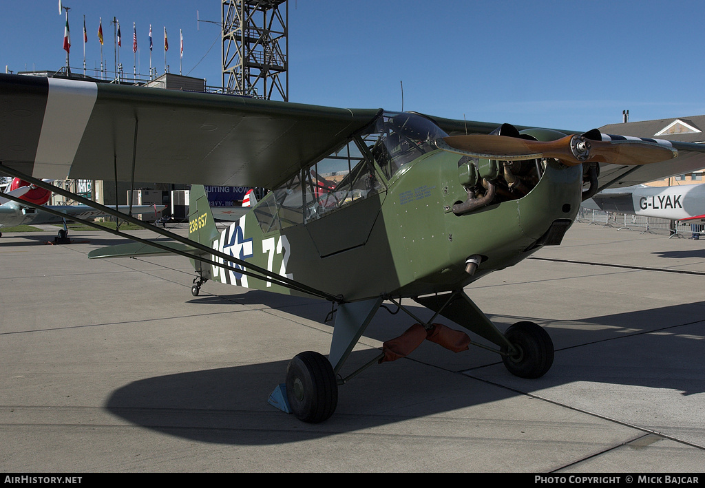 Aircraft Photo of G-BGSJ / 236657 | Piper J-3C-65 Cub | USA - Air Force | AirHistory.net #131952