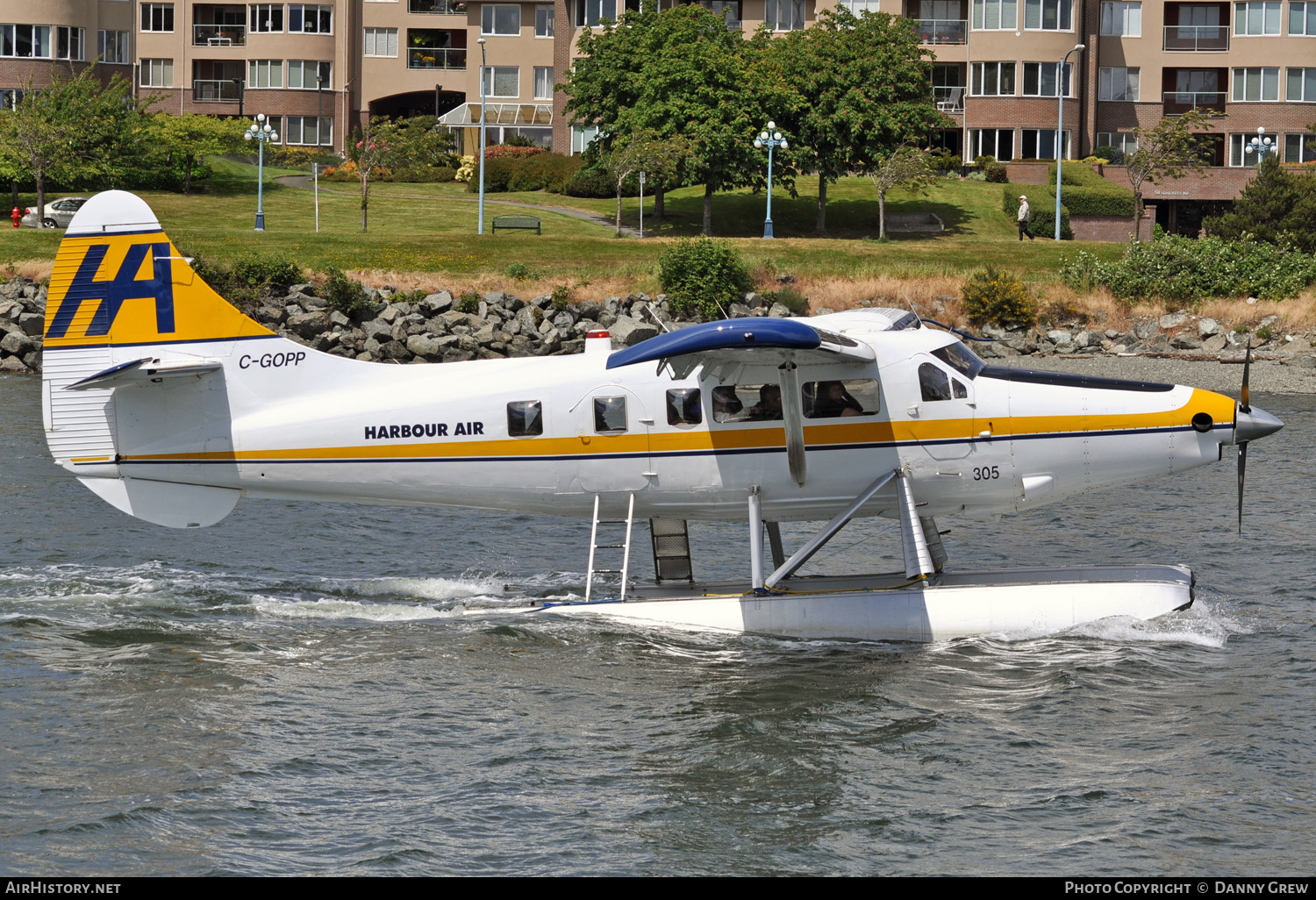 Aircraft Photo of C-GOPP | De Havilland Canada DHC-3T... Turbo Otter | Harbour Air | AirHistory.net #131957