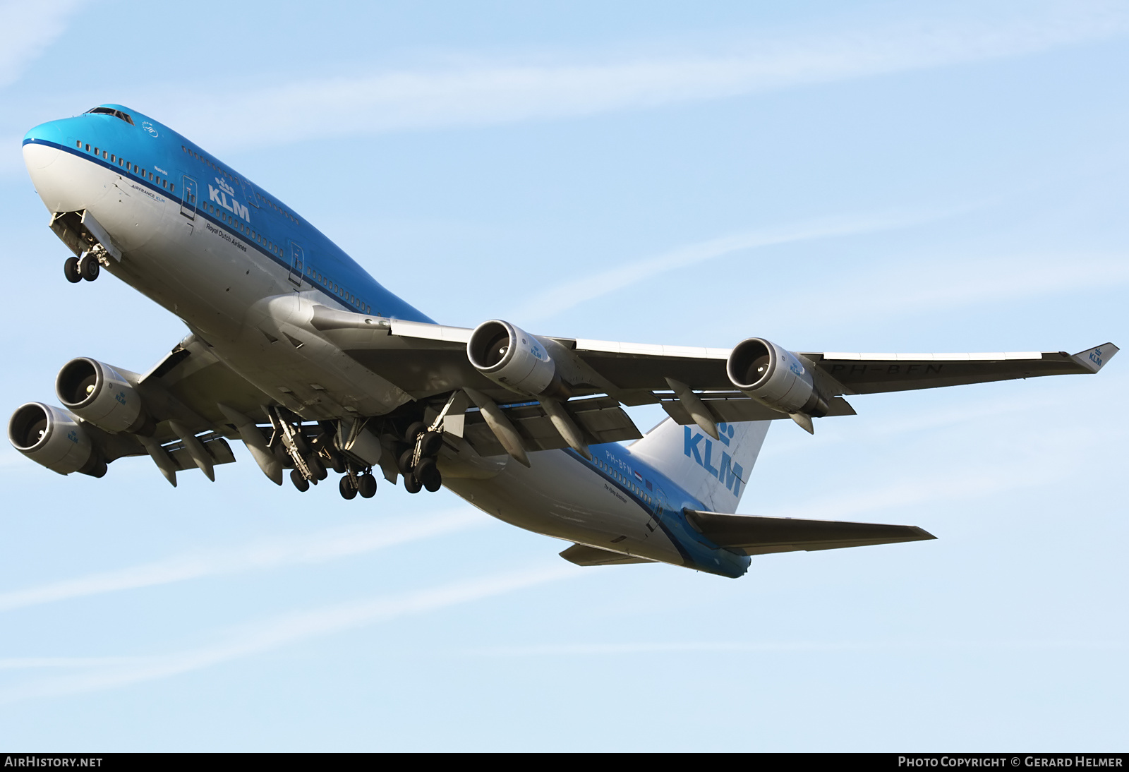 Aircraft Photo of PH-BFN | Boeing 747-406 | KLM - Royal Dutch Airlines | AirHistory.net #131964